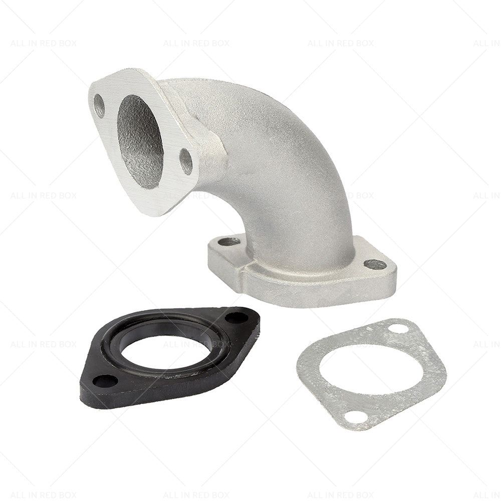 26mm Intake Manifold Pipe w Gasket For 26mm Carburetor Dirt Pit Bike Go Kart