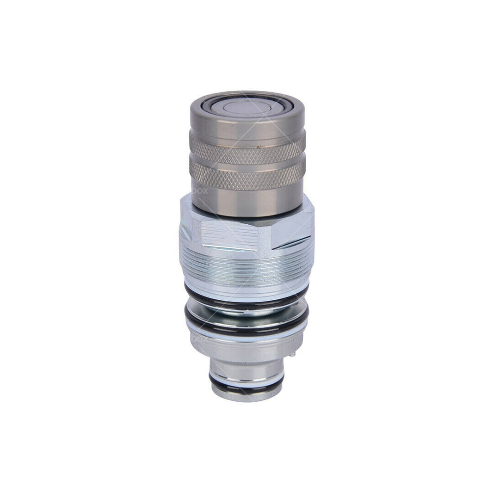 For Bobcat Male and Female Hydraulic Flat Face Quick Coupler 46mm 1 13 or 16 inch thread