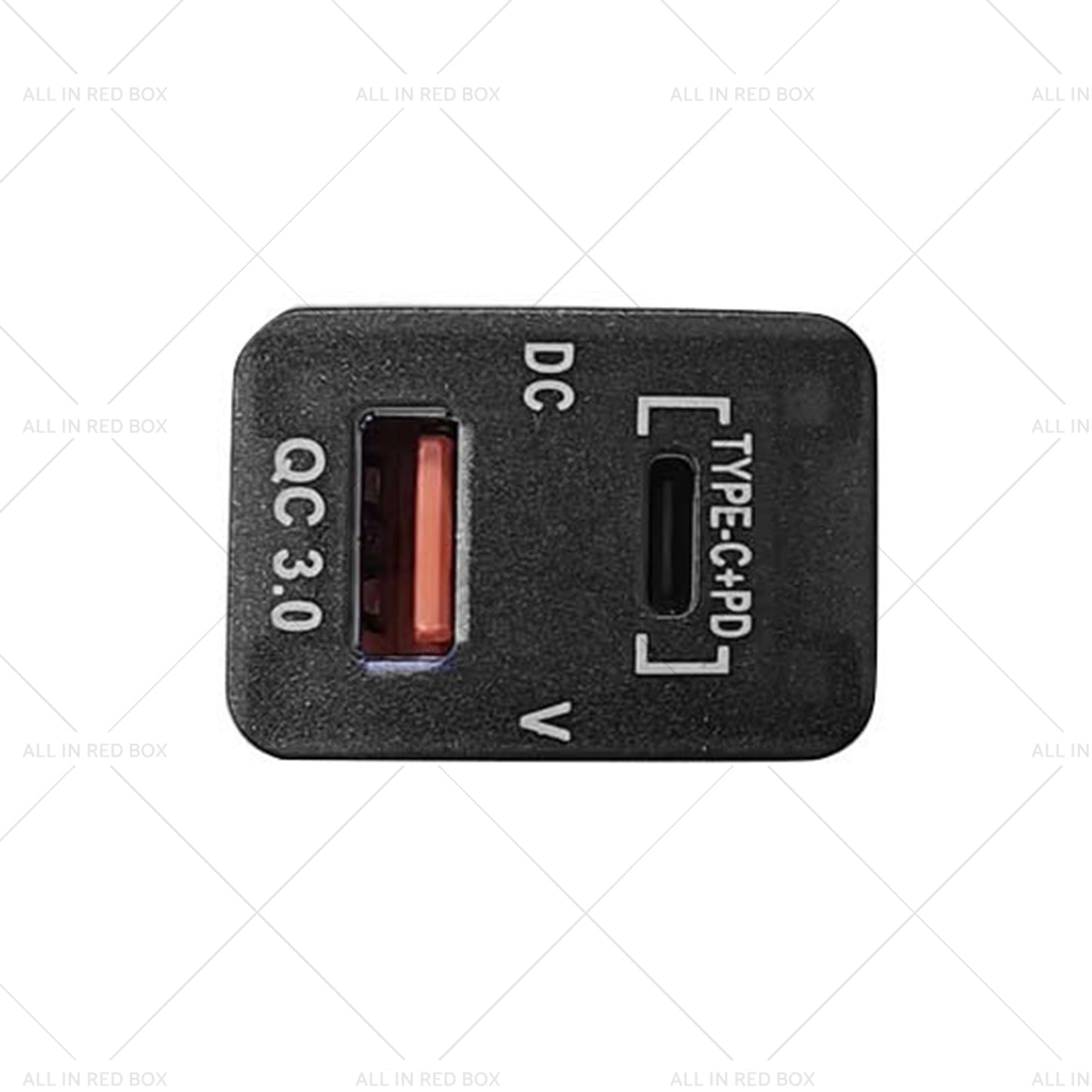 {{ TYPE C VOLT QC 3. 0 USB CHARGER Suitable for Toyota Hilux Prado BLUE LED 12v }} - Buy Car Parts Online at {{ Kaka Auto Parts }}.