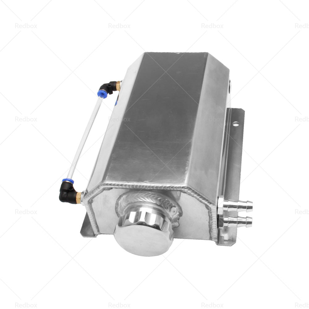 {{ Universal Aluminum 2L Coolant Radiator Overflow Recovery Water Tank Bottle }} - Buy Car Parts Online at {{ Kaka Auto Parts }}.