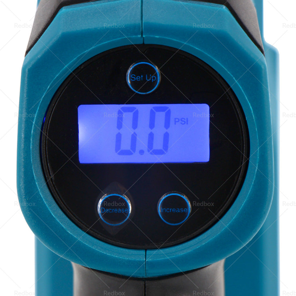 Cordless Digital Tyre LED Inflator Pump Tool Suitable For Makita 18V Battery