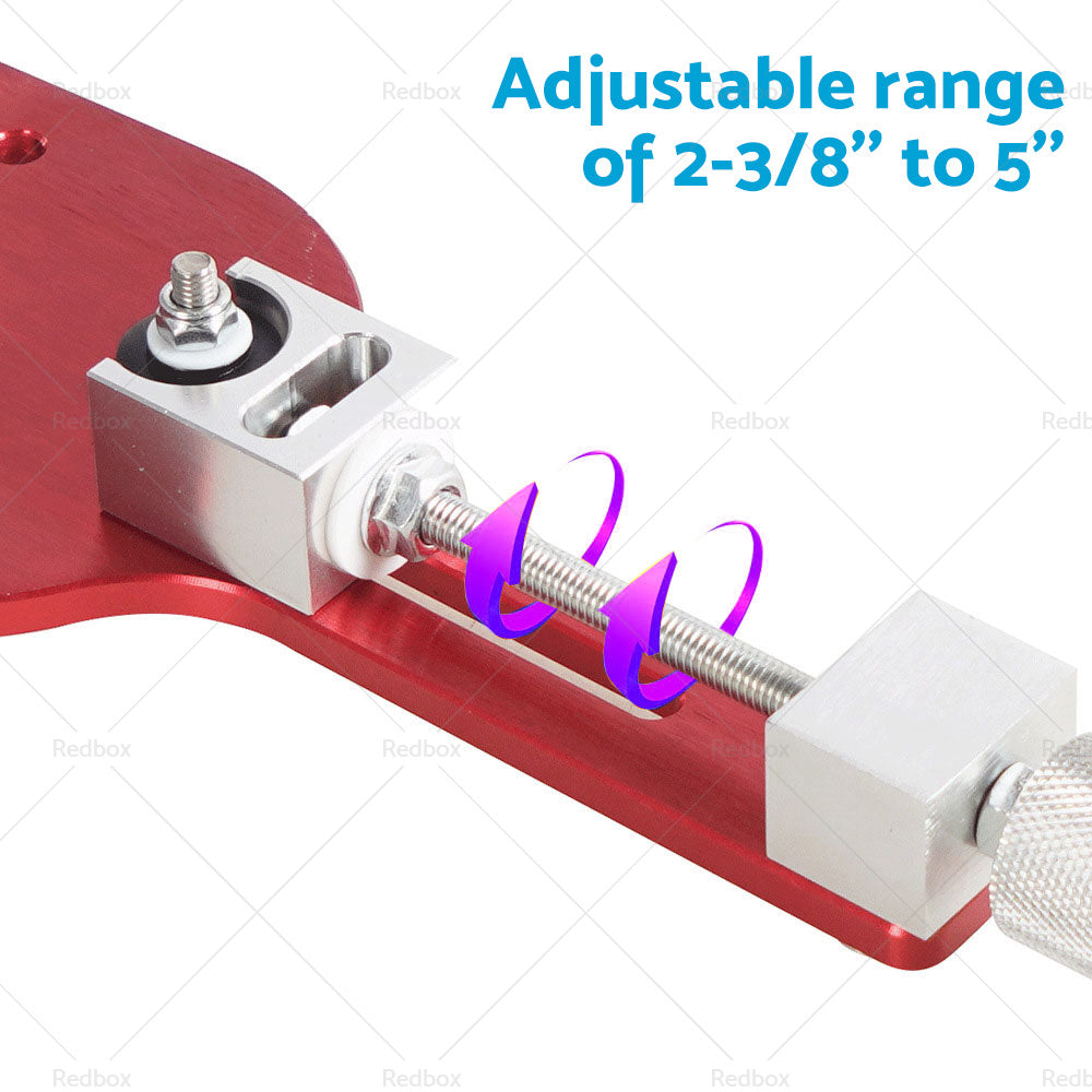 Filter Cutting Range 2-3 or 8 inch - 5 inch Car Oil Filter Cutter Tool Aluminum Alloy Red