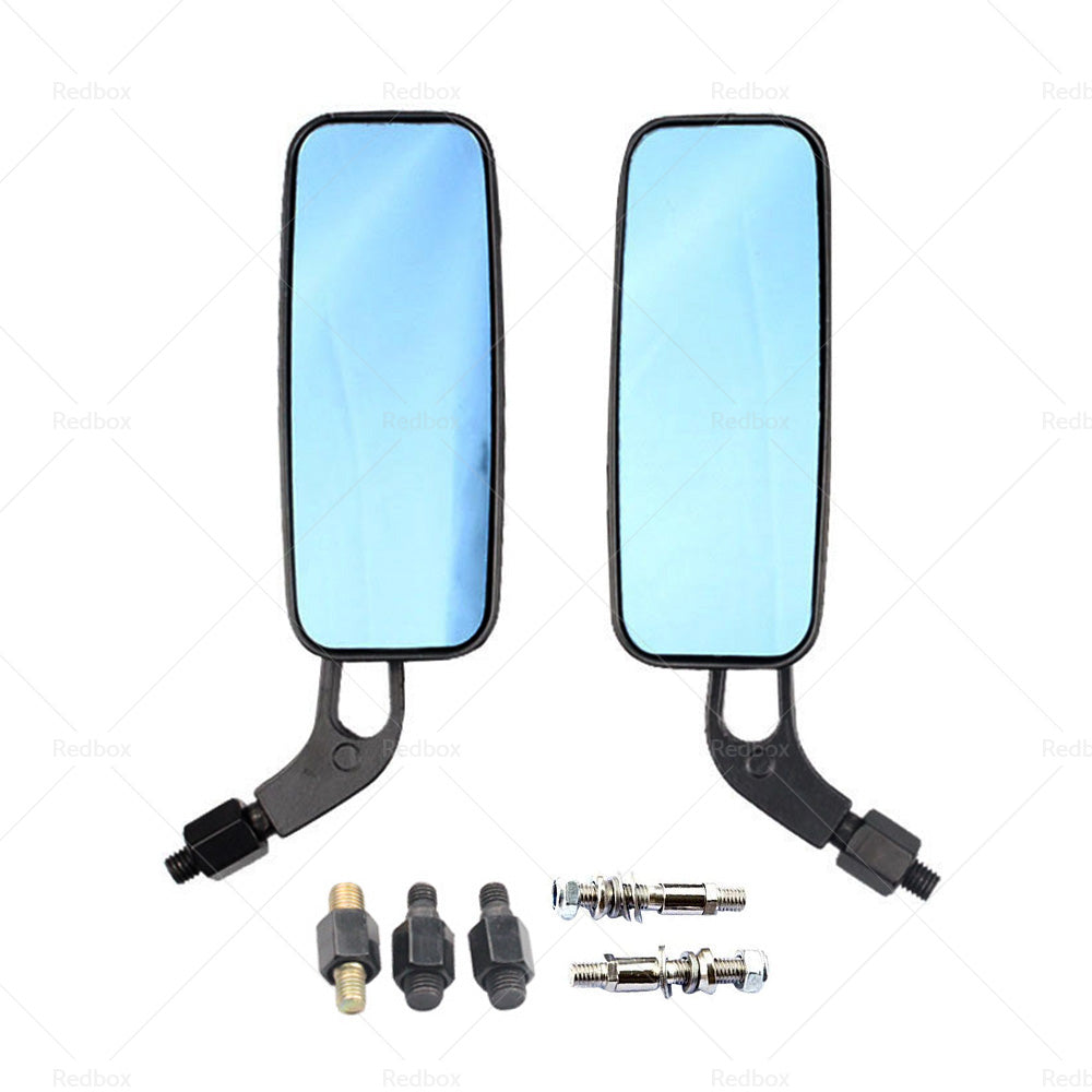 {{ 8 10mm Motorcycle Mirror Suitable For Chopper Cruiser Bobber Racer Cafe Scootor }} - Buy Car Parts Online at {{ Kaka Auto Parts }}.