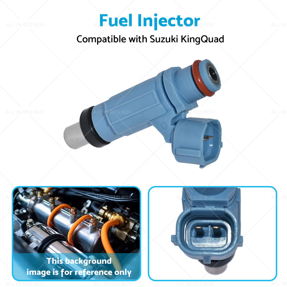 {{ 15710-11H00 Fuel Injectors Assembly Suitable for Suzuki KINGQUAD 450 500AXi }} - Buy Car Parts Online at {{ Kaka Auto Parts }}.