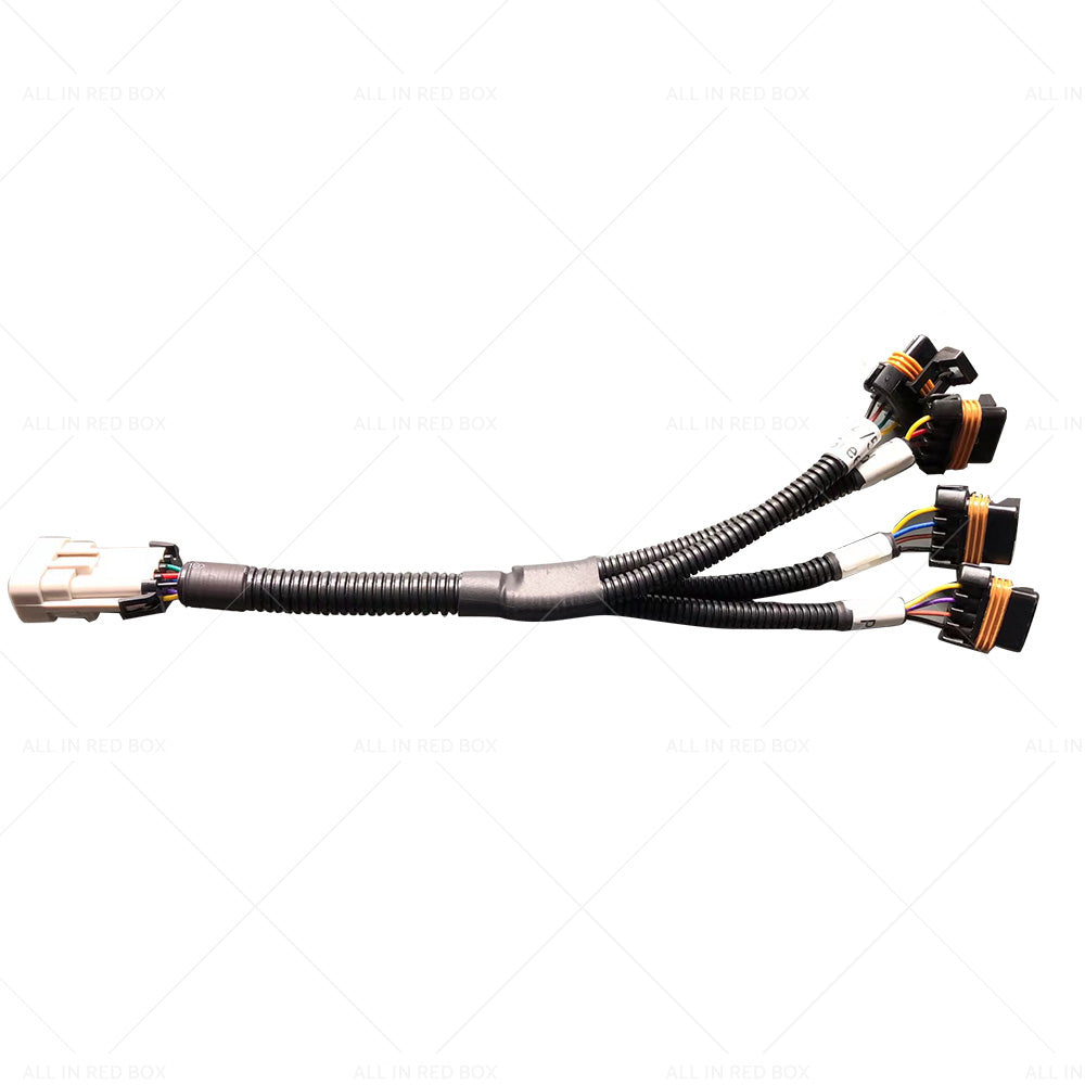 {{ 4PCS Coil Pack Relocation Kit w Coil Harness and Extension Suitable For LS1 LS6 LSX }} - Buy Car Parts Online at {{ Kaka Auto Parts }}.