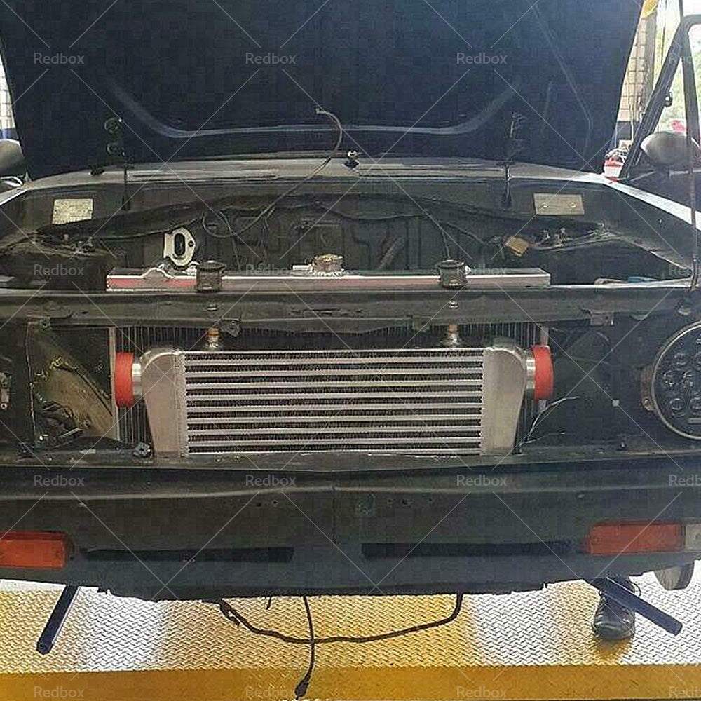 Intercooler 3 inch Universal Aluminum Turbo 450x300x76mm Bar Plate FMIC Front Mount