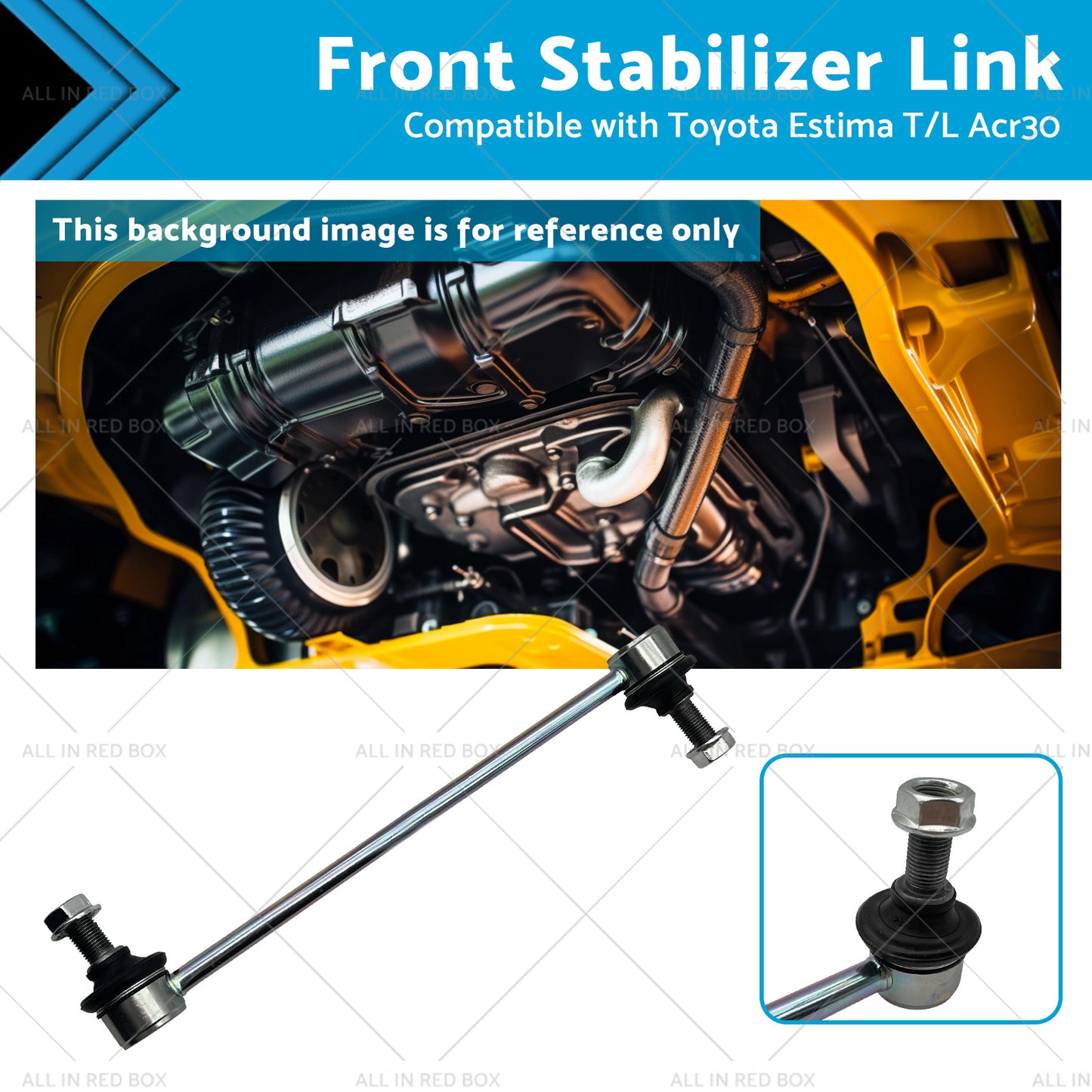 {{ Front Stabilizer Link or Sway Bar Link Suitable for 99-06 Toyota Estima T or L Acr30 }} - Buy Car Parts Online at {{ Kaka Auto Parts }}.