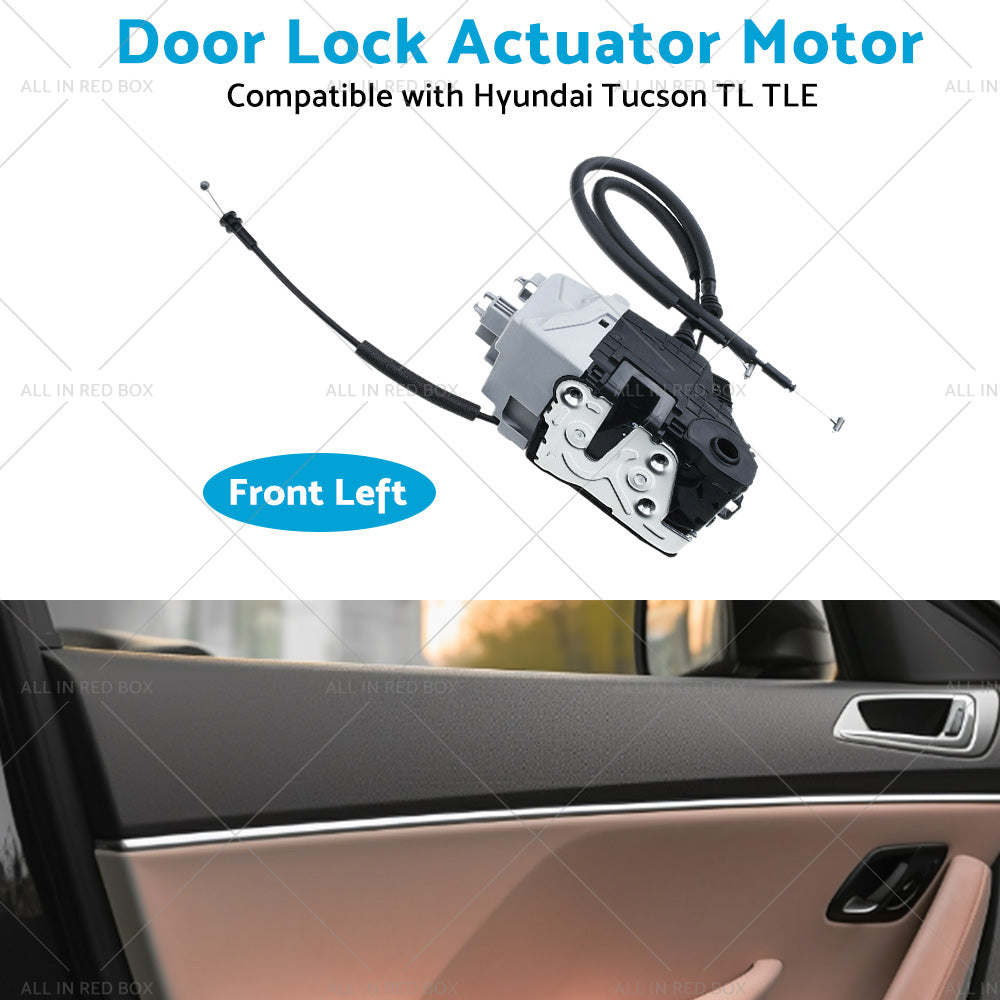 {{ Front Left Door Lock Actuator Motor Suitable for Hyundai Tucson TL TLE 15-21 }} - Buy Car Parts Online at {{ Kaka Auto Parts }}.
