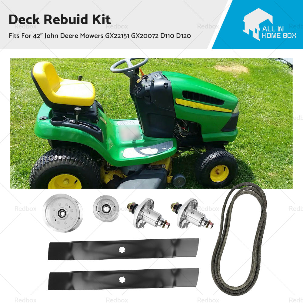 Deck Rebuid Kit For 42 inch John Deere Mowers GX22151 GX20072 D110 D120