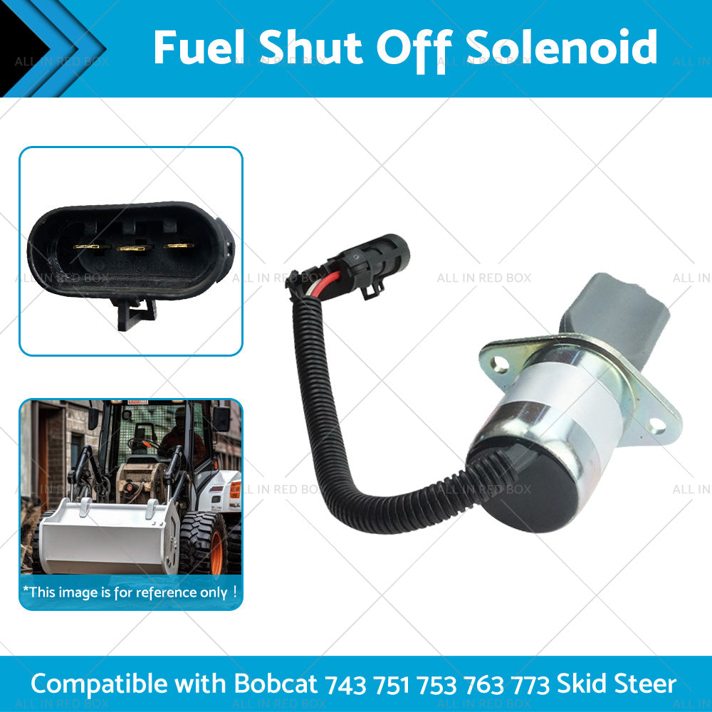 {{ Fuel Shut Off Solenoid Suitable for Bobcat 743 751 753 763 773 6681513 6667993 }} - Buy Car Parts Online at {{ Kaka Auto Parts }}.