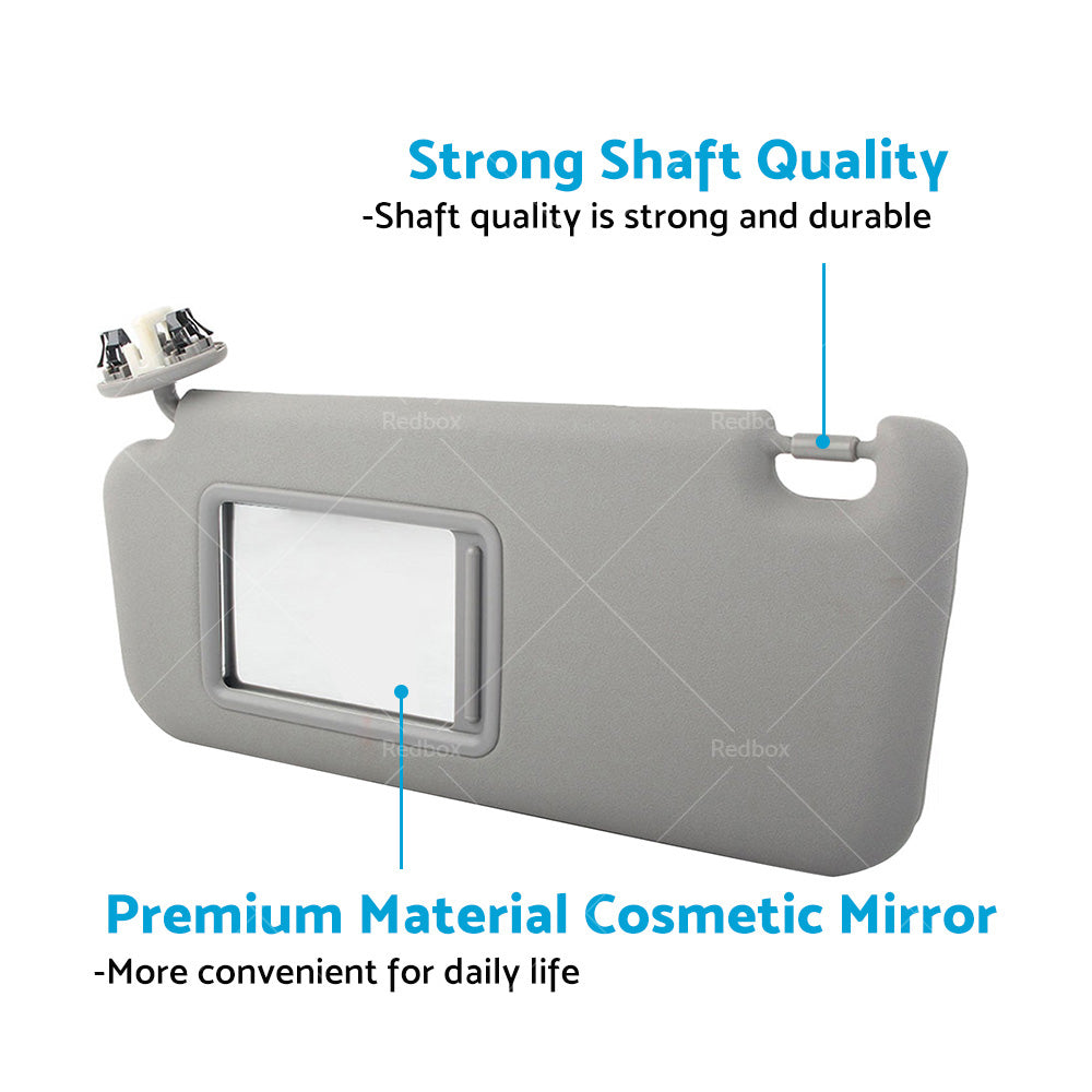 Left Right Sun Visor Suitable For Toyota Kluger Highlander 2008-2013 W or Light