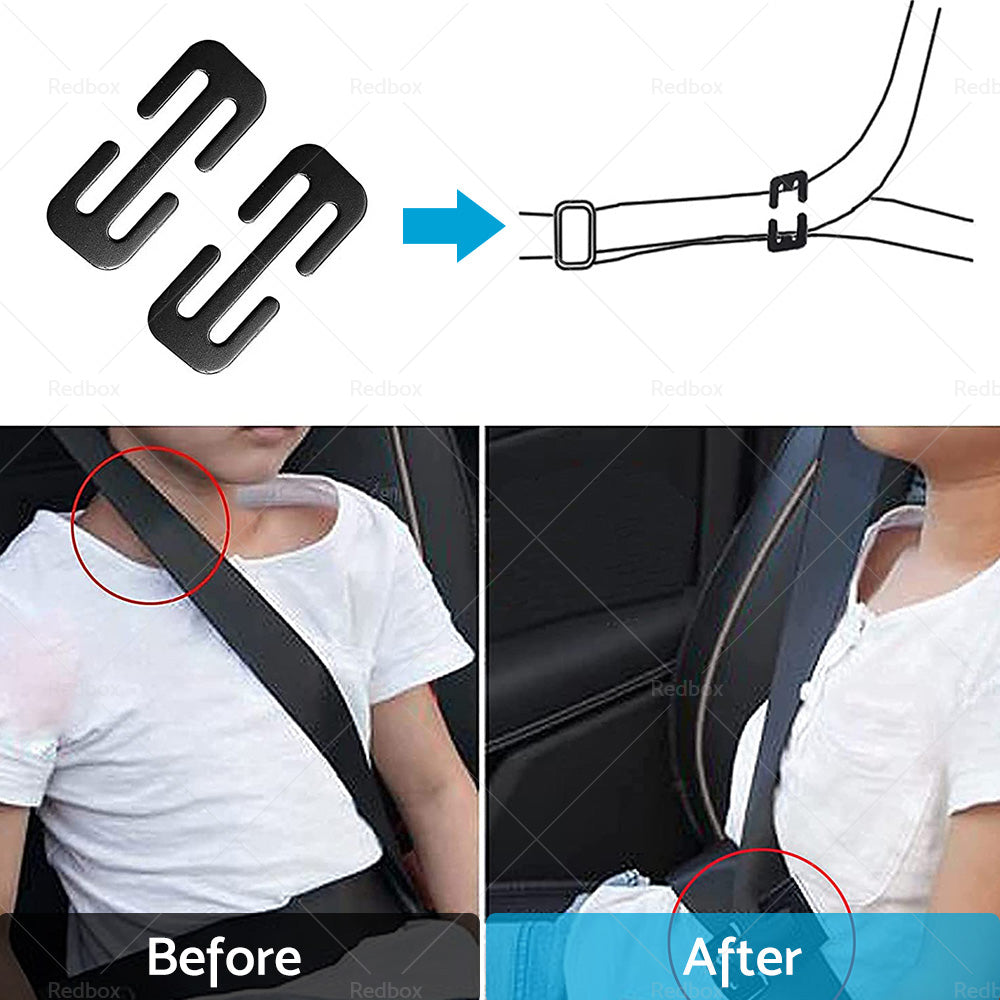 {{ 2x Locking Clip Metal Automotive Type Car Safety Seat Belt Steel Adjuster }} - Buy Car Parts Online at {{ Kaka Auto Parts }}.