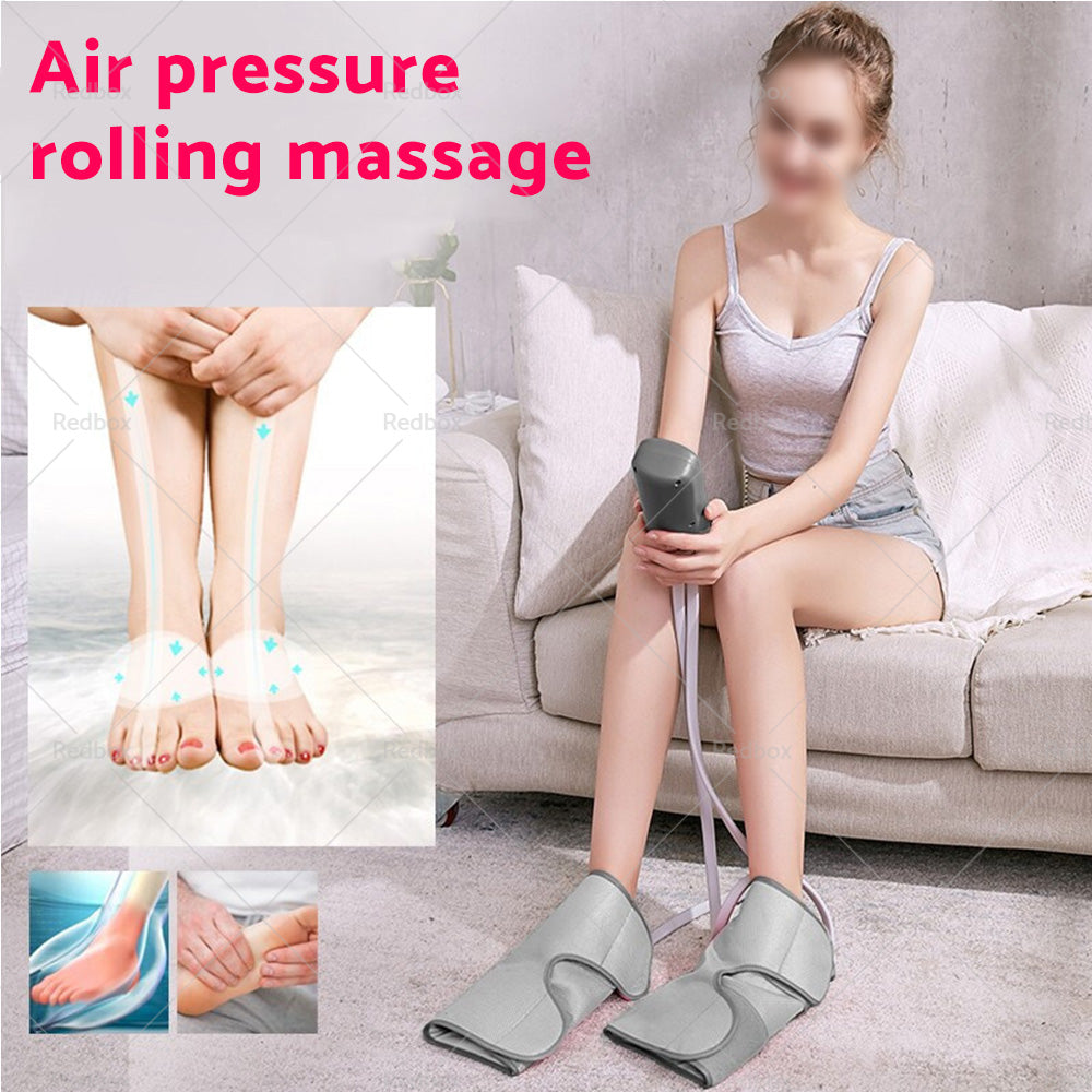 Leg and Foot Massager With Heat Compression Calf Thigh Massage Muscles Relax Wraps