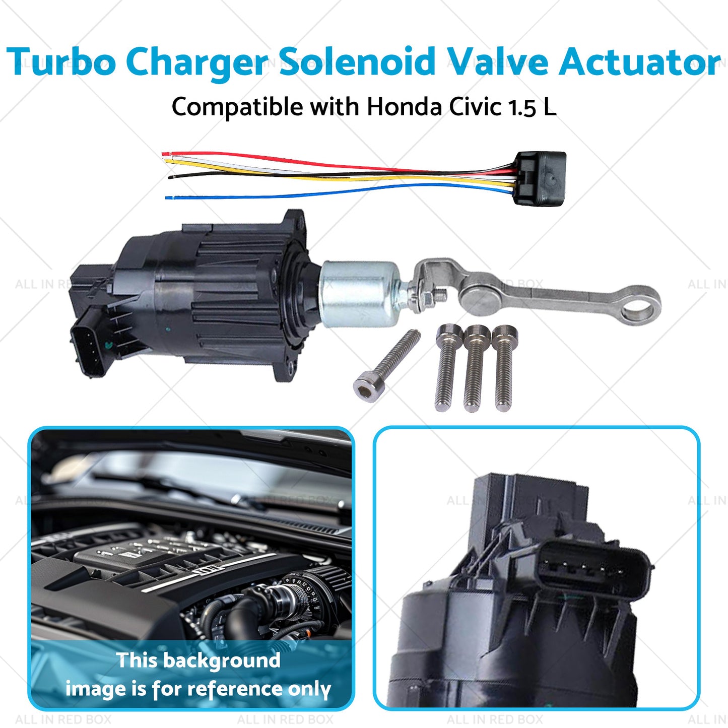 {{ K6T52372 Turbo Charger Solenoid Valve Actuator Suitable for Honda Civic 1. 5 L }} - Buy Car Parts Online at {{ Kaka Auto Parts }}.