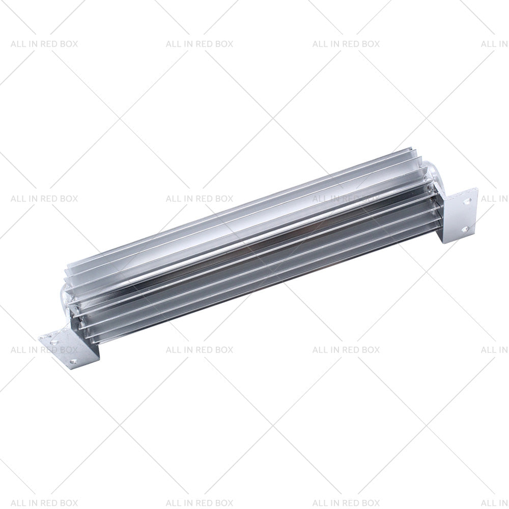 {{ Universal 12'' Aluminum Dual Pass Finned Transmission Oil Cooler W Fittings SL }} - Buy Car Parts Online at {{ Kaka Auto Parts }}.