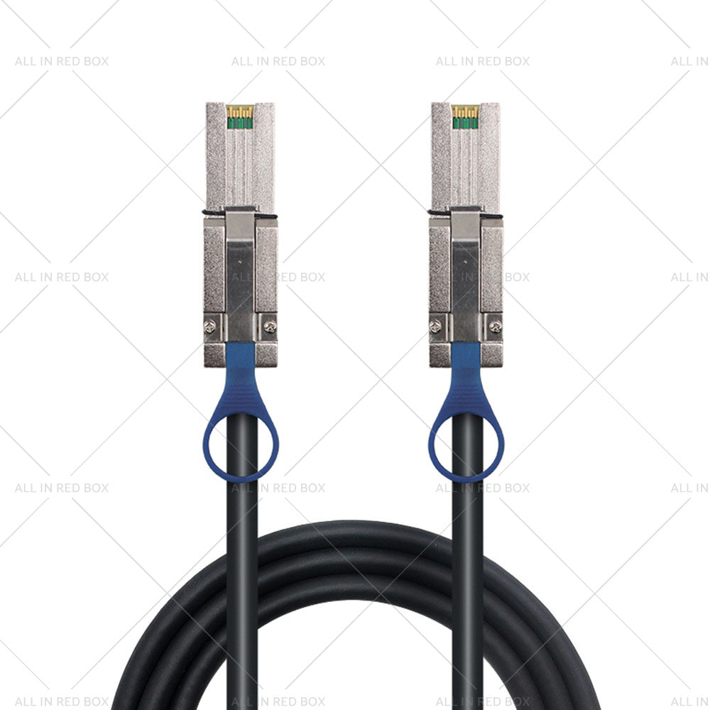 {{ Mini SAS SFF-8088 26Pin to SFF-8088 26Pin External Cable Disk Array Line 1M }} - Buy Car Parts Online at {{ Kaka Auto Parts }}.