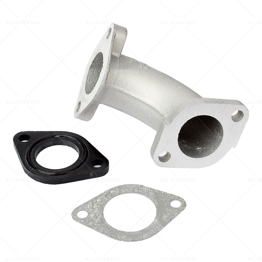 26mm Intake Manifold Pipe w Gasket For 26mm Carburetor Dirt Pit Bike Go Kart