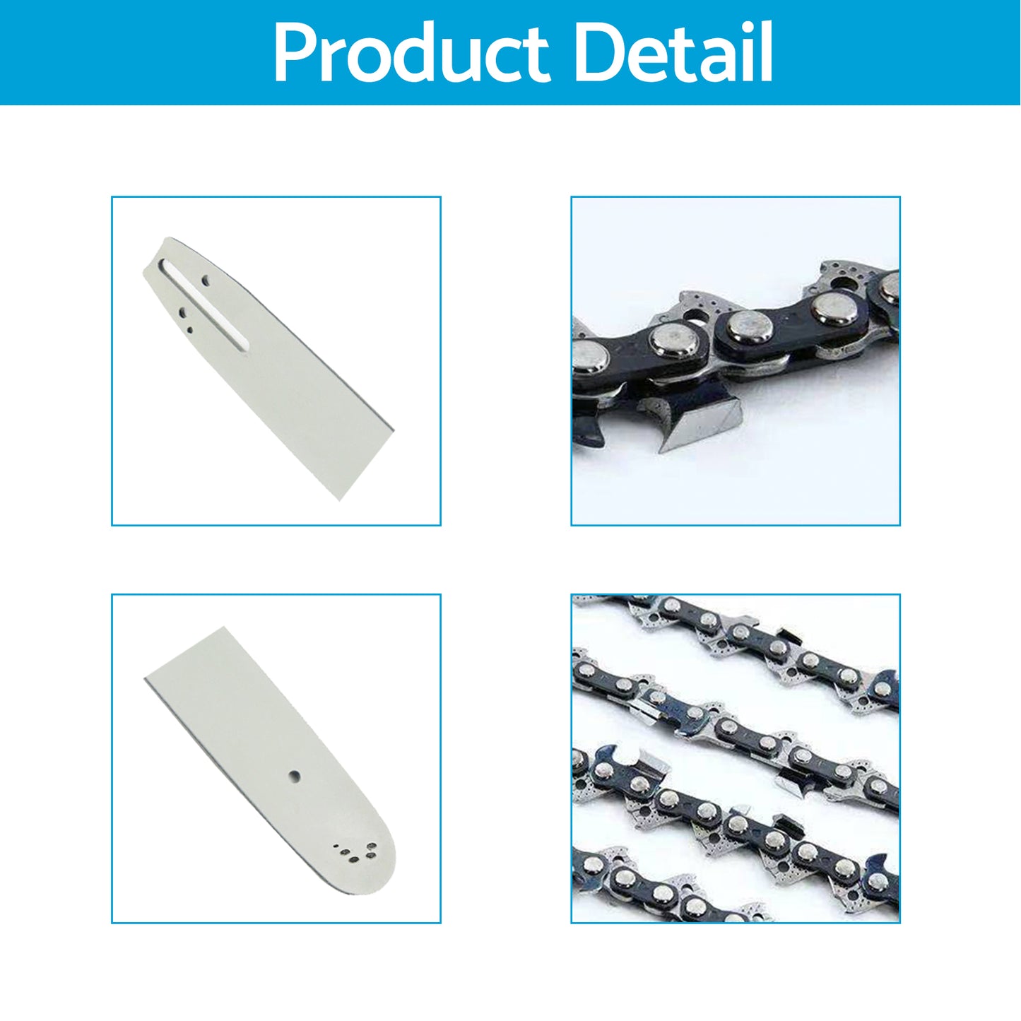 14''Chainsaw Bar & Chain 3/8LP .043 52DL Suitable For Makita UC3520A CS1400