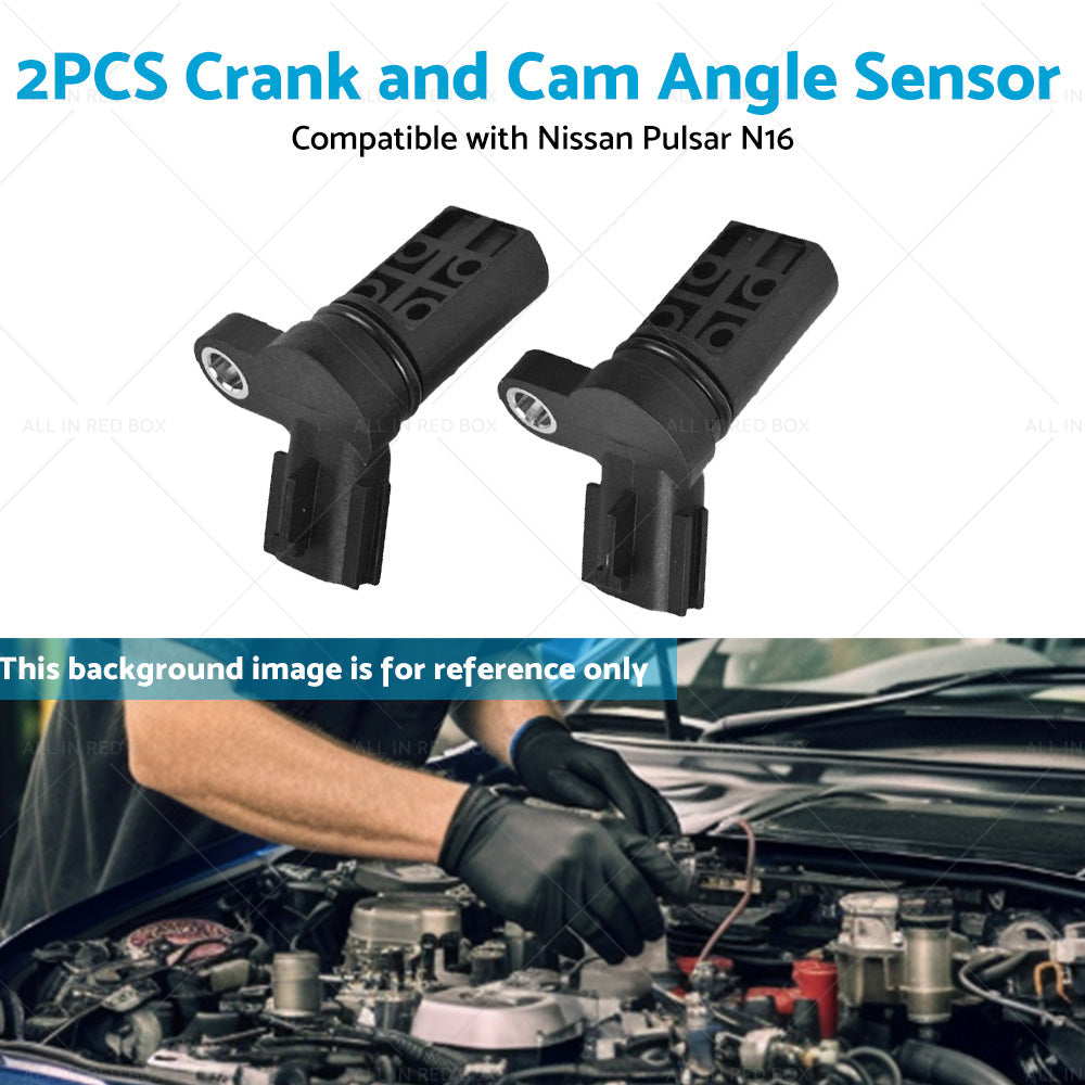 Crank and Cam Sensor Suitable for Nissan Pulsar N16 1. 6L 1. 8L 1999-2007 B37314M50B