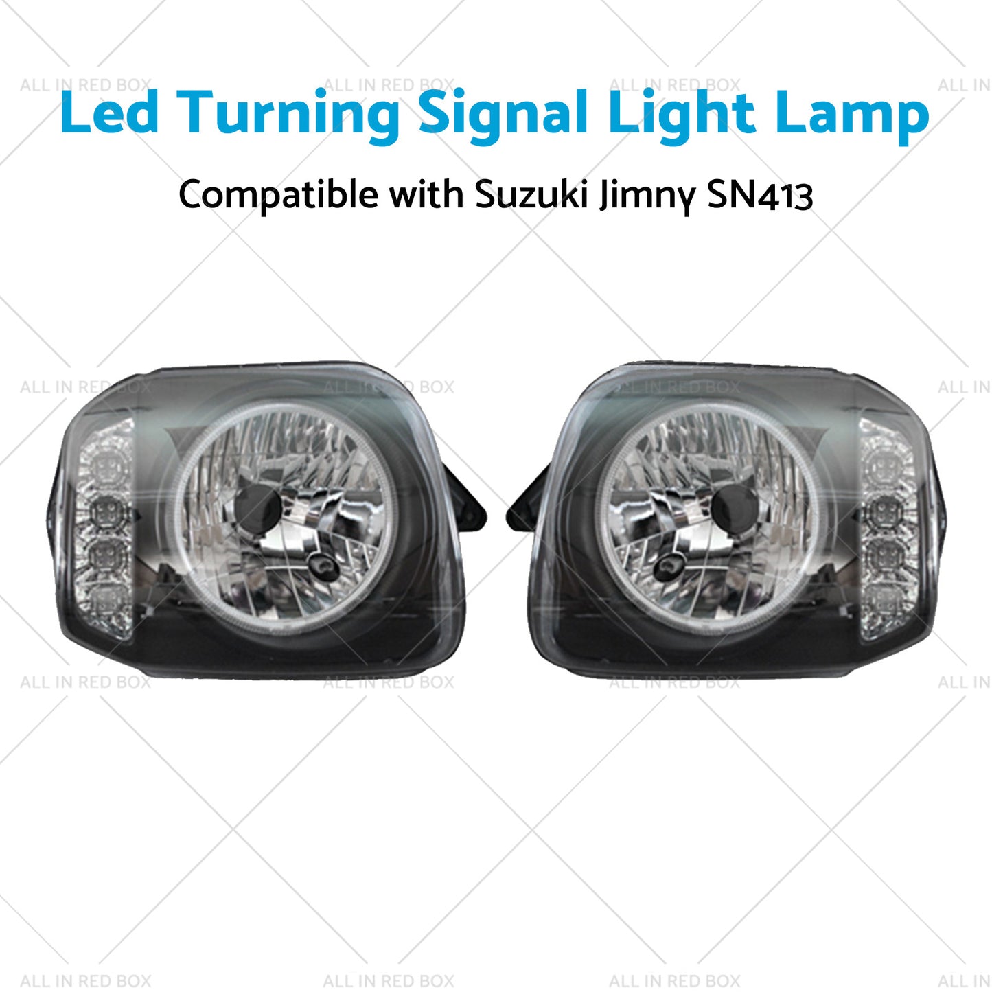 {{ Led Turning Signal Light Lamps Angel Eyes Suitablefor Suzuki Jimny SN413 98-17 }} - Buy Car Parts Online at {{ Kaka Auto Parts }}.