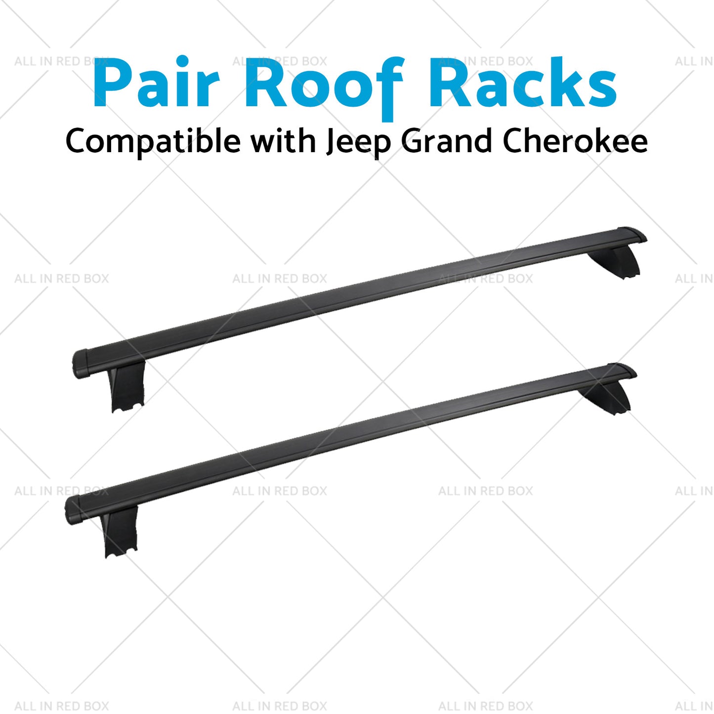 {{ 2x Cross Bar Roof Rack Suitable for Jeep Grand Cherokee 11-21 with 2 keys }} - Buy Car Parts Online at {{ Kaka Auto Parts }}.