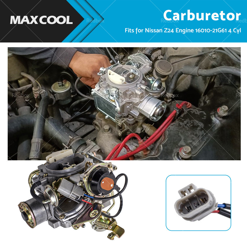 {{ Carb Carburetor Fits For Nissan 720 Pickup 2. 4L Z24 Engine 16010-21G61 4 Cyl }} - Buy Car Parts Online at {{ Kaka Auto Parts }}.