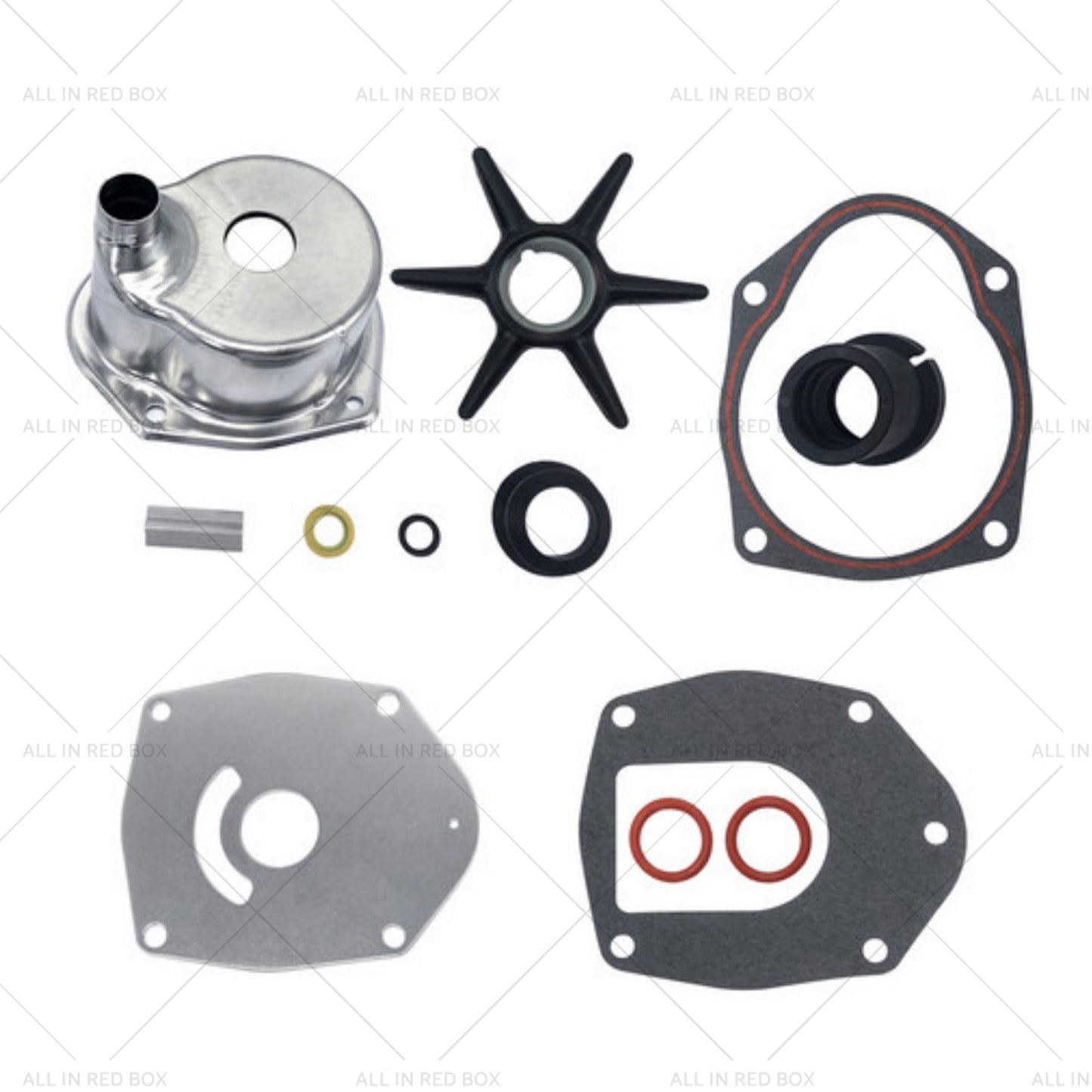 {{ Water Pump Impeller with Housing Kit Suitable for Outboards Mercury Mariner }} - Buy Car Parts Online at {{ Kaka Auto Parts }}.