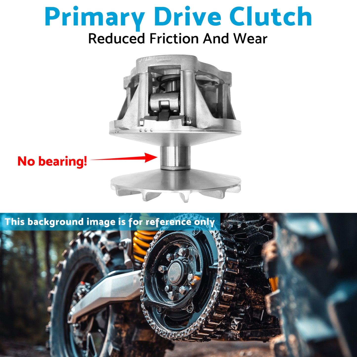 Primary Drive Clutch Suitable for Polaris ACE 500 570 Ranger 500 570 1323255