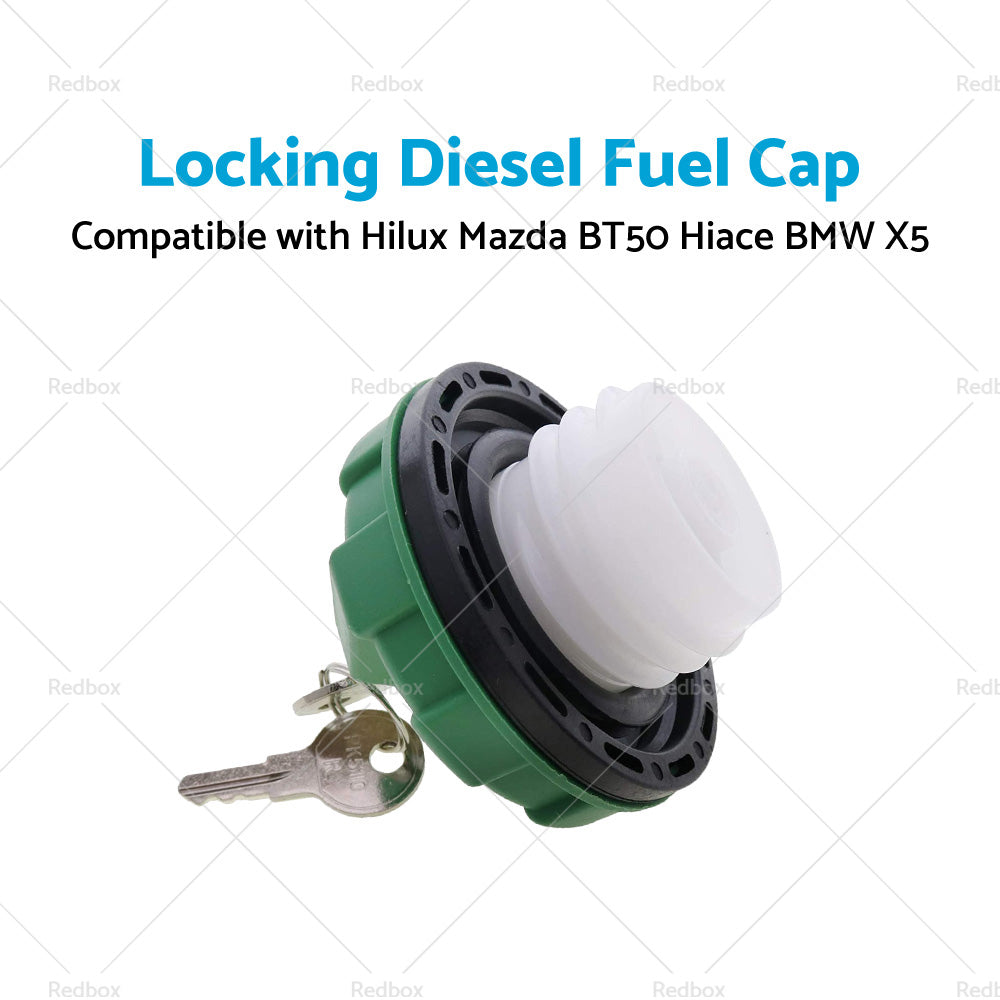 Diesel Fuel Cap w or Key Suitable For Hilux Mazda BT50 Landcruiser Ranger Triton