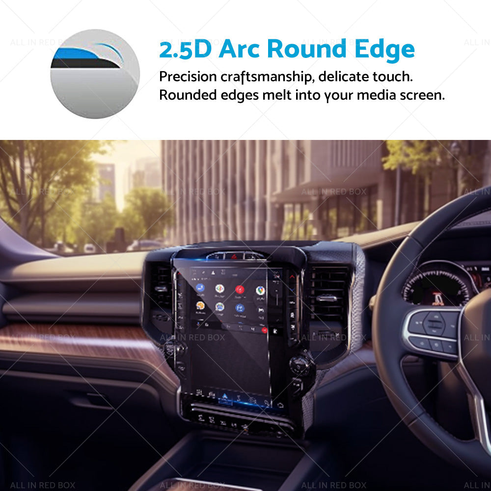 {{ Car Touch Screen Protector Tempered Glass Film 12inch Suitable For RAM 1500 20-22 }} - Buy Car Parts Online at {{ Kaka Auto Parts }}.