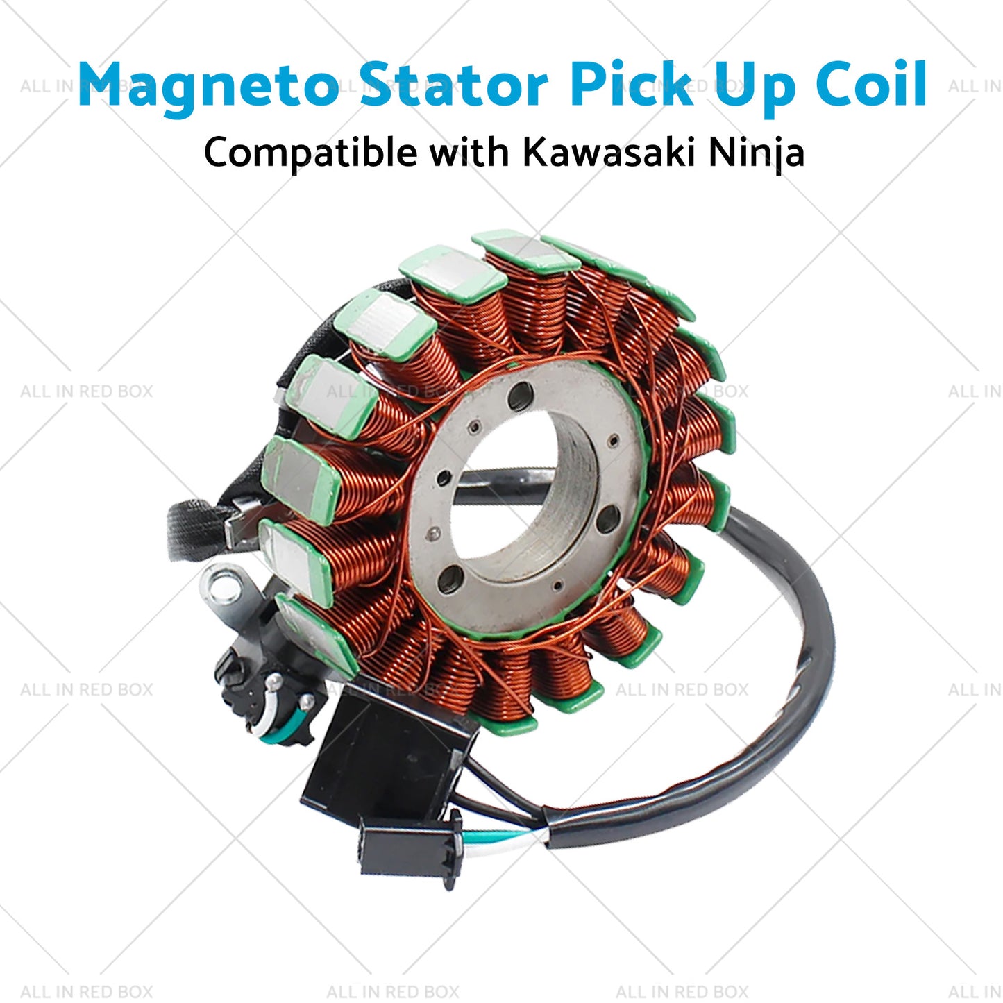 {{ Magneto Stator Pick Up Coil Suitable for Kawasaki Ninja 300 250 Z250 Z300 13-17 }} - Buy Car Parts Online at {{ Kaka Auto Parts }}.