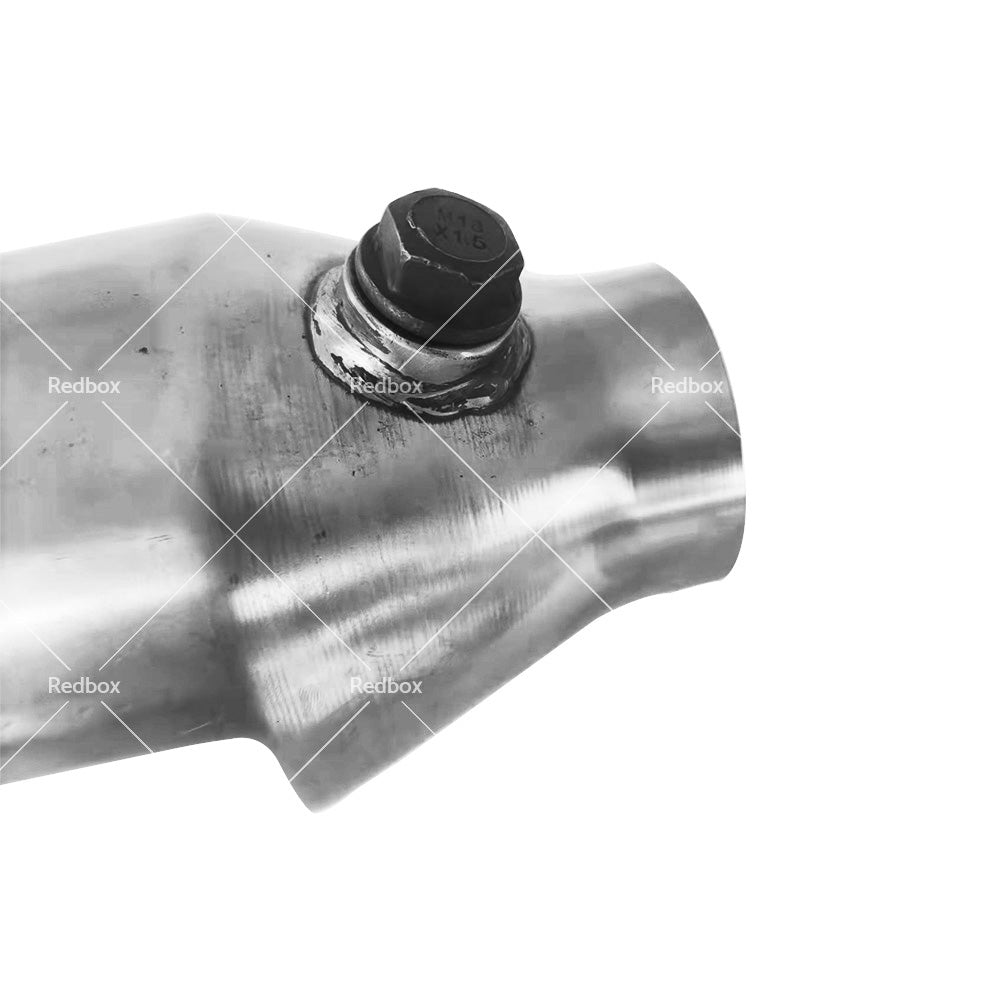 {{ 2. 5 Inch 400 Cell High Flow Performance Catalytic Converter - Metal Core 280mm }} - Buy Car Parts Online at {{ Kaka Auto Parts }}.