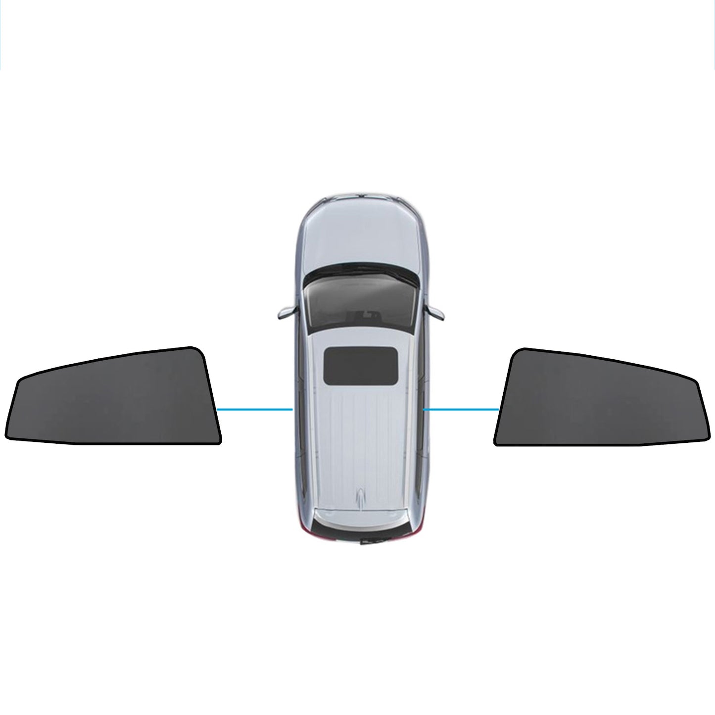 {{ Magnetic Car Window Sun Shades Suitable for Subaru XV/Impreza 2017-2023 }} - Buy Car Parts Online at {{ Kaka Auto Parts }}.