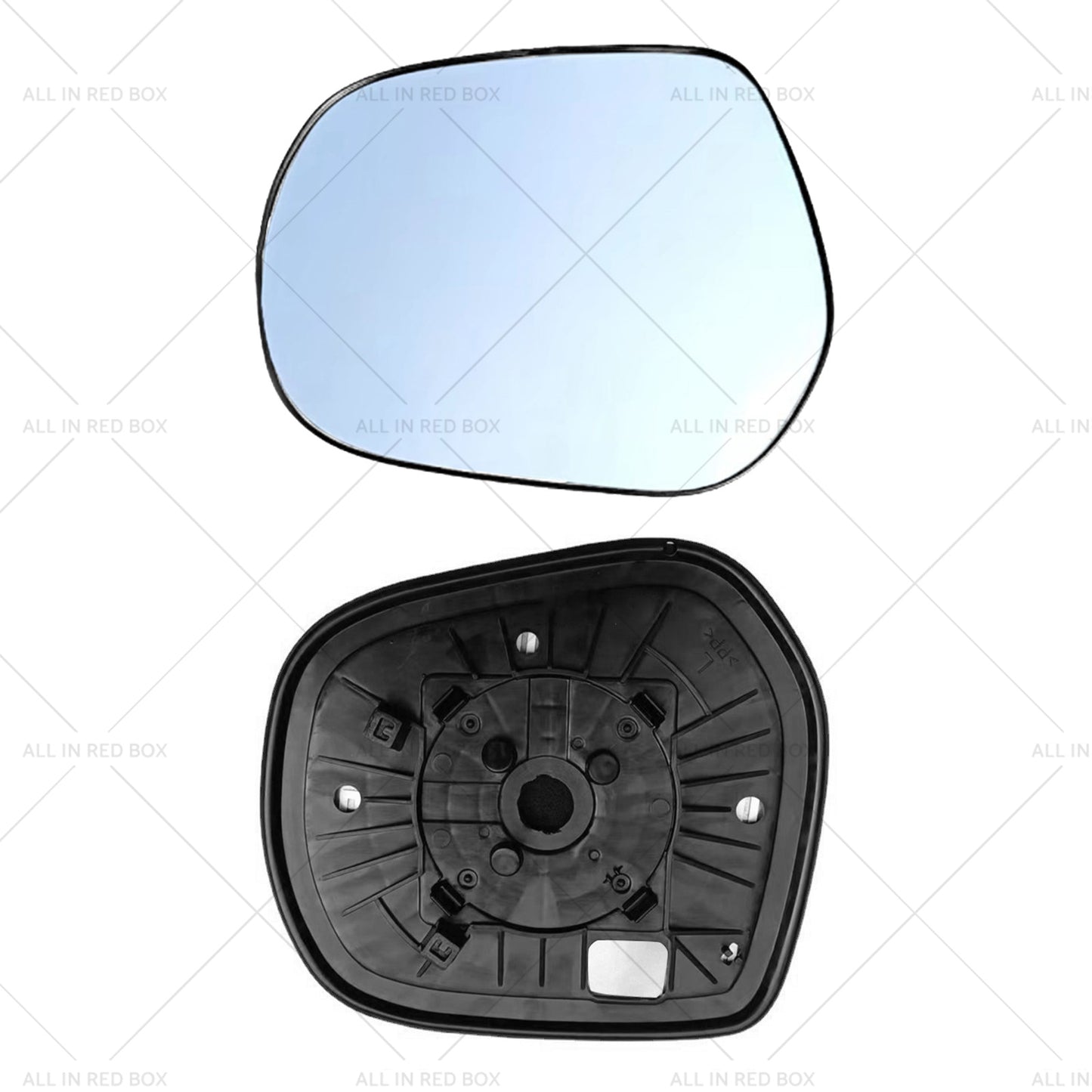 {{ Left Side mirror glass with Plate Suitable for Toyota LandCruiser Prado 150 09- }} - Buy Car Parts Online at {{ Kaka Auto Parts }}.