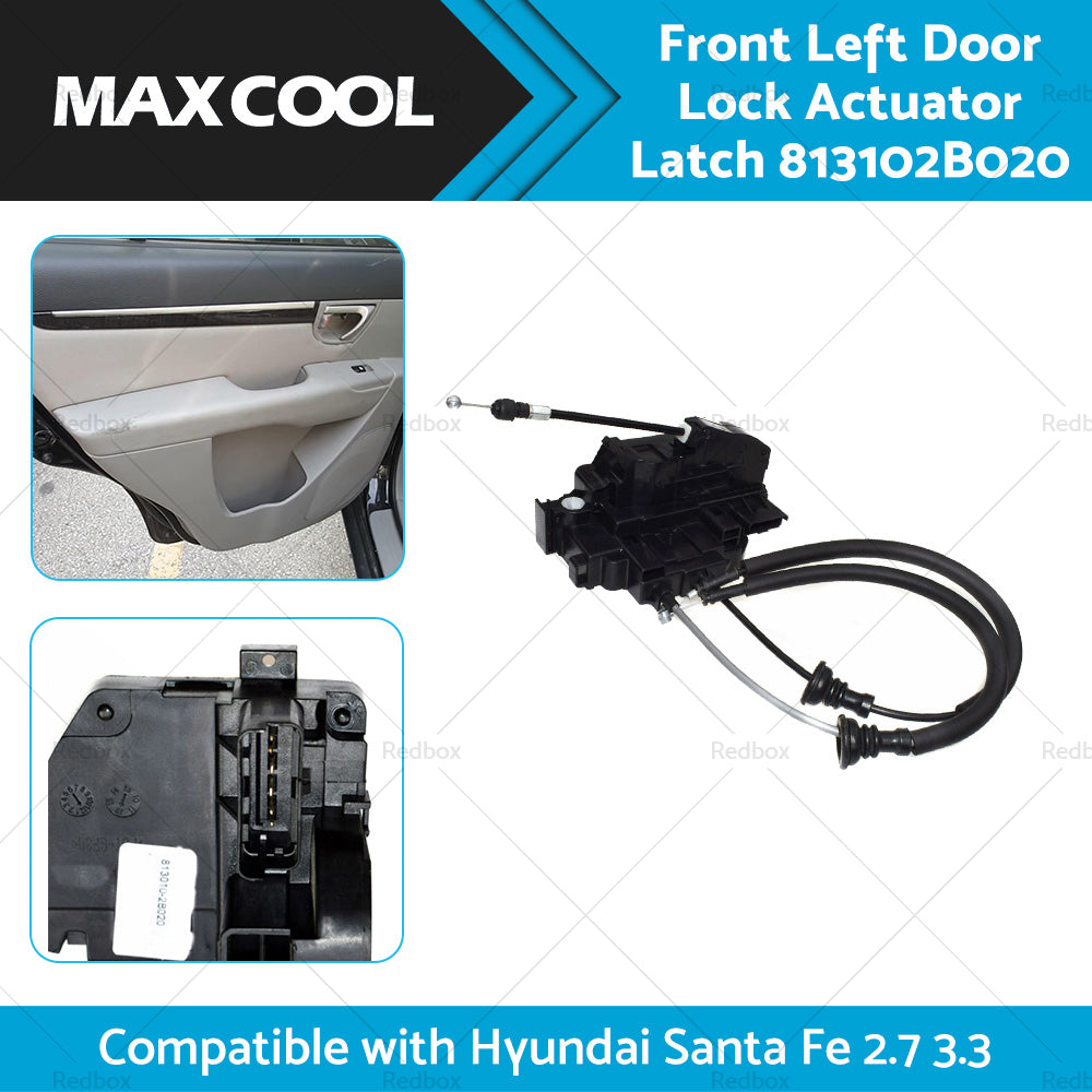 {{ Front Left Door Lock Actuator Latch Fits For Hyundai Santa Fe 2.7 3.3 05-12 }} - Buy Car Parts Online at {{ Kaka Auto Parts }}.