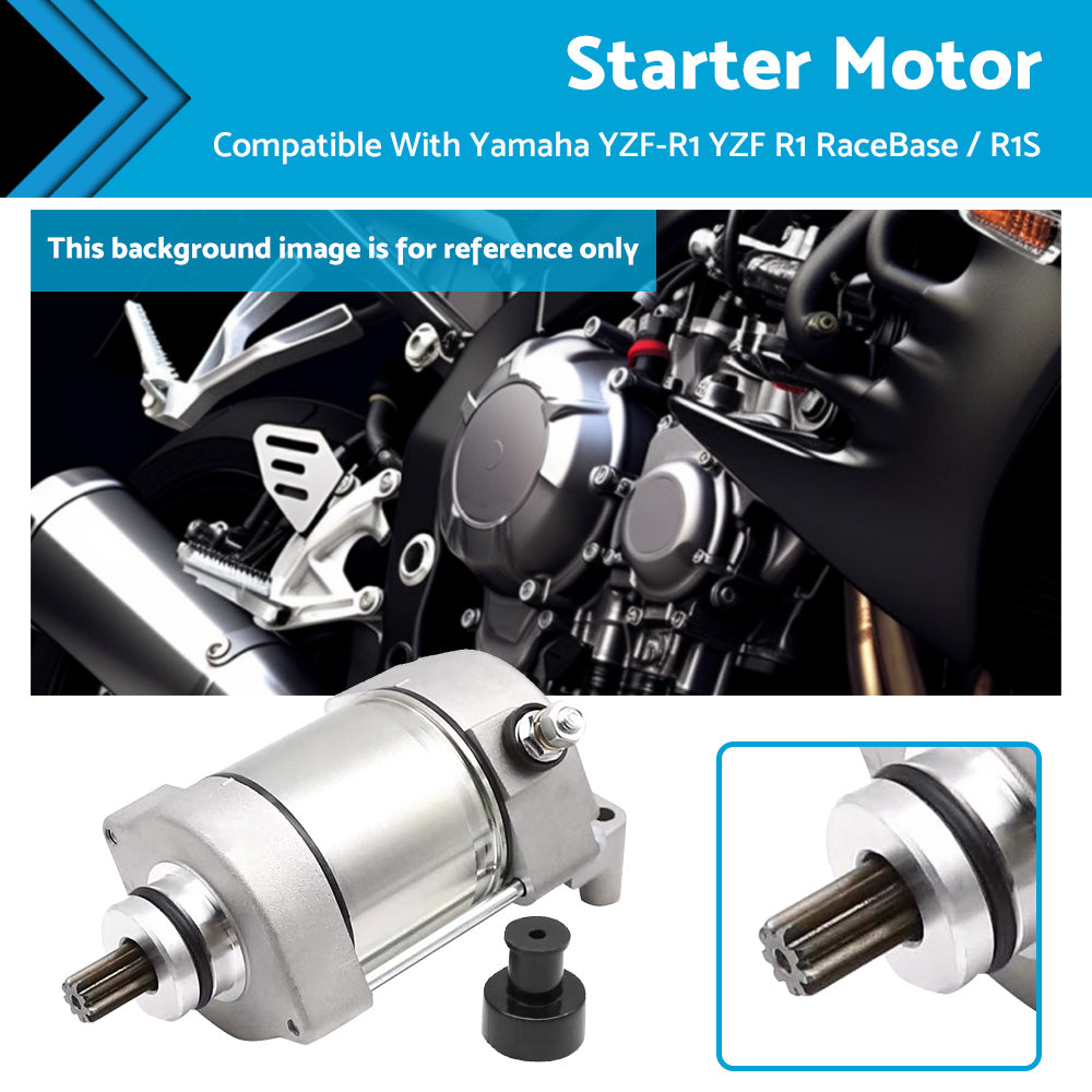 {{ Starter Motor Suitable For Yamaha YZF-R1 YZF R1 RaceBase R1S 2004-2008 }} - Buy Car Parts Online at {{ Kaka Auto Parts }}.