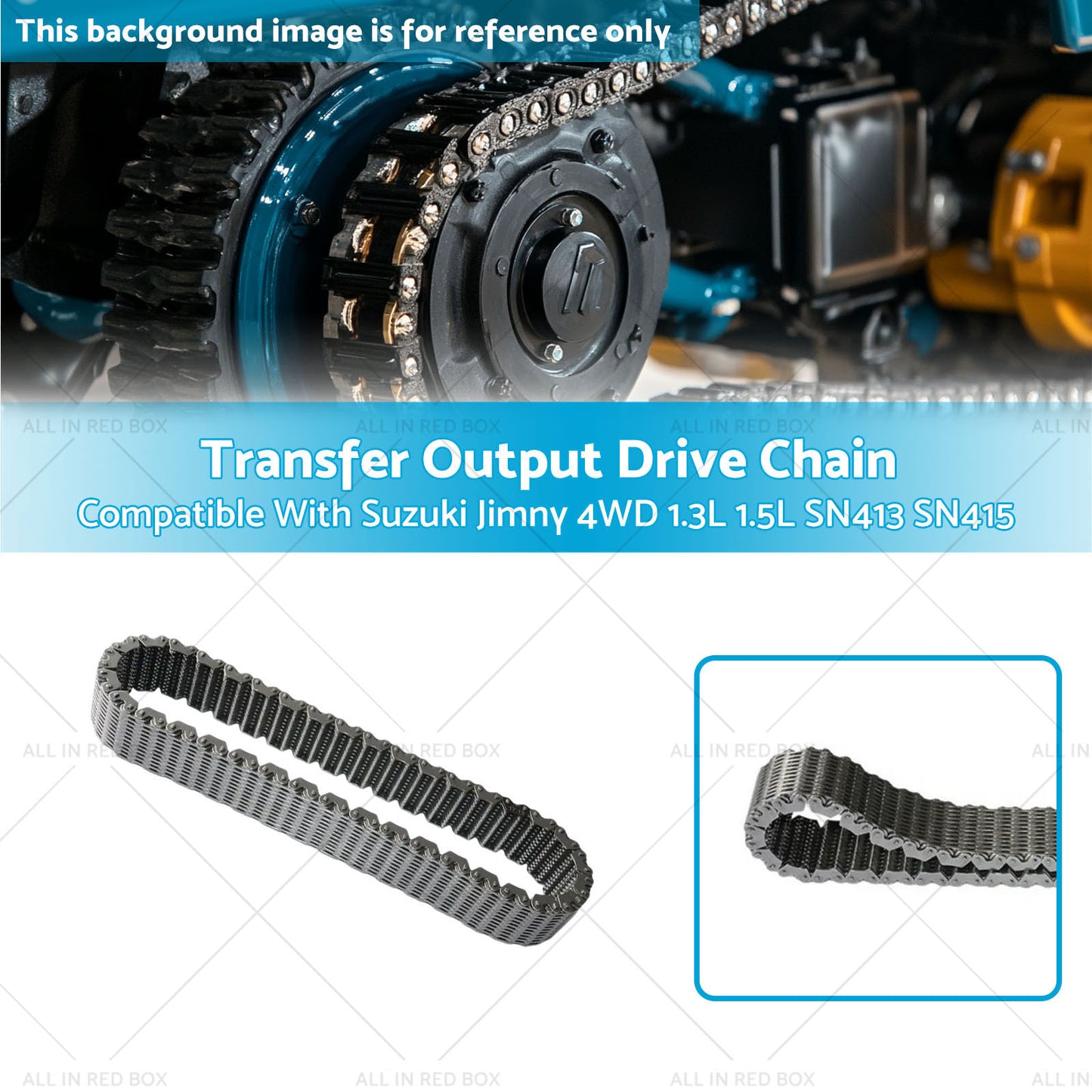 Transfer Output Drive Chain Suitable For Suzuki Jimny 4WD 1.3L 1.5L SN413 SN415