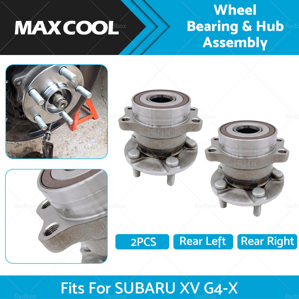 2 X Rear Wheel Bearing and Hub Assembly Fits For SUBARU XV G4-X 2012 - 2017 LHRH
