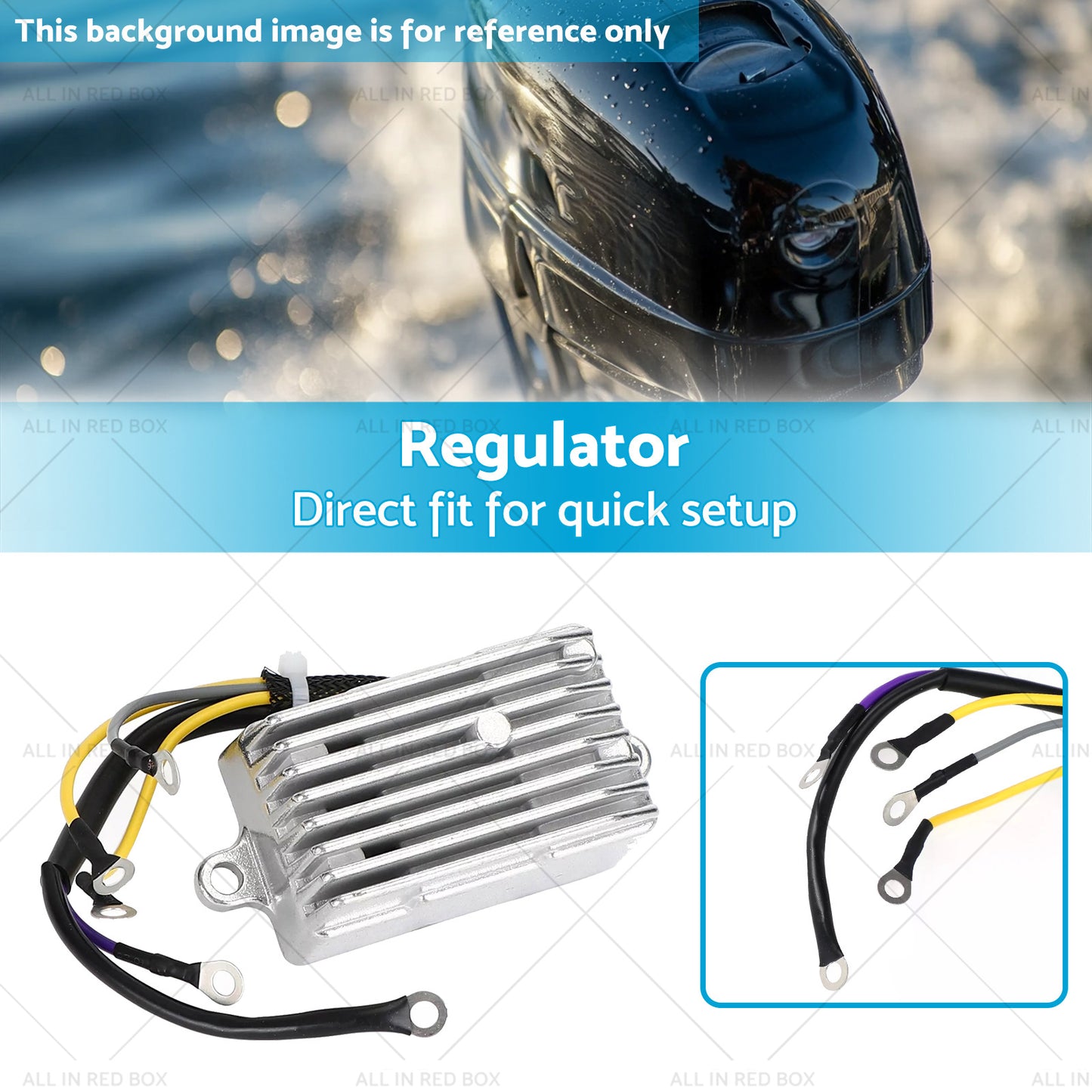 {{ Regulator Suitable For Johnson Evinrude 40 45 HP 92-95 0585001 0584476 1934476 }} - Buy Car Parts Online at {{ Kaka Auto Parts }}.