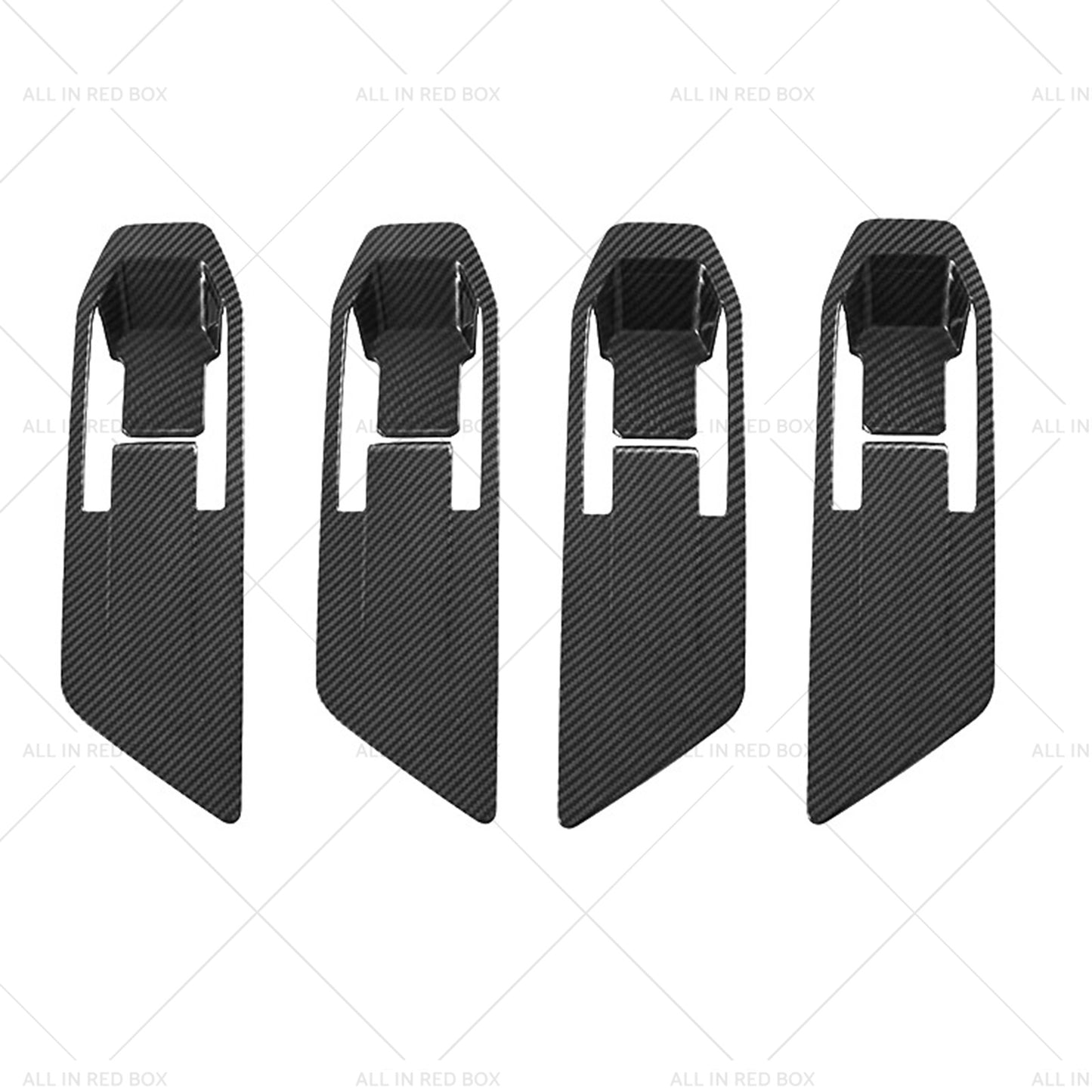 {{ Carbon Fiber Inner Door Handle Cover Suitable For Mitsubishi Triton L200 23-25 }} - Buy Car Parts Online at {{ Kaka Auto Parts }}.
