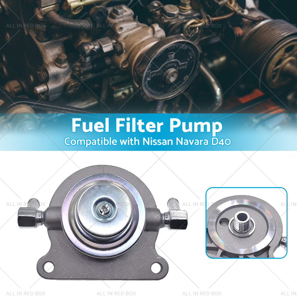 {{ Diesel Fuel Filter Primer Pump 10mm Suitable For Nissan Navara D40 2. 5L 2006-on }} - Buy Car Parts Online at {{ Kaka Auto Parts }}.