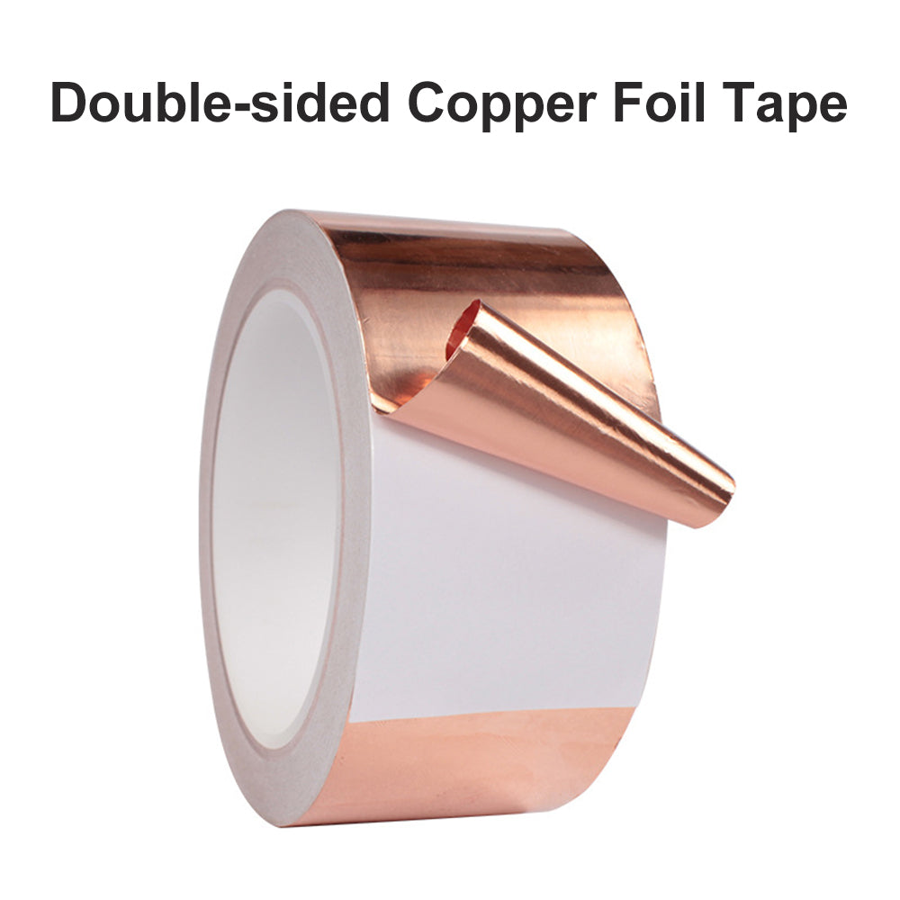 Copper Foil Tape 20mx50mm EMI Shielding Conductive Adhesive Tapes Snail Barrier