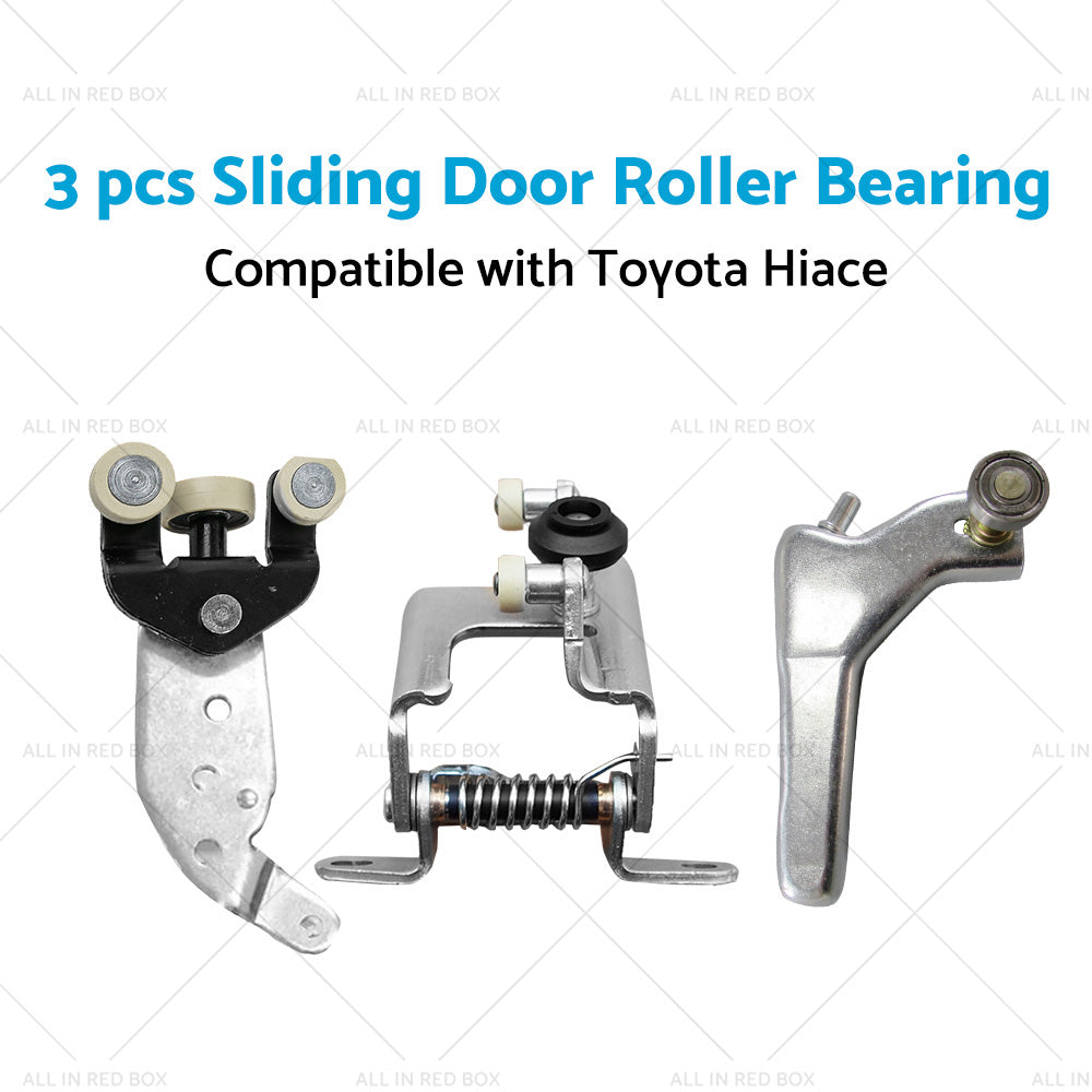 Sliding Door Hinge Roller Bearing SET LEFT Suitable For Toyota HiAce Rear 05-15