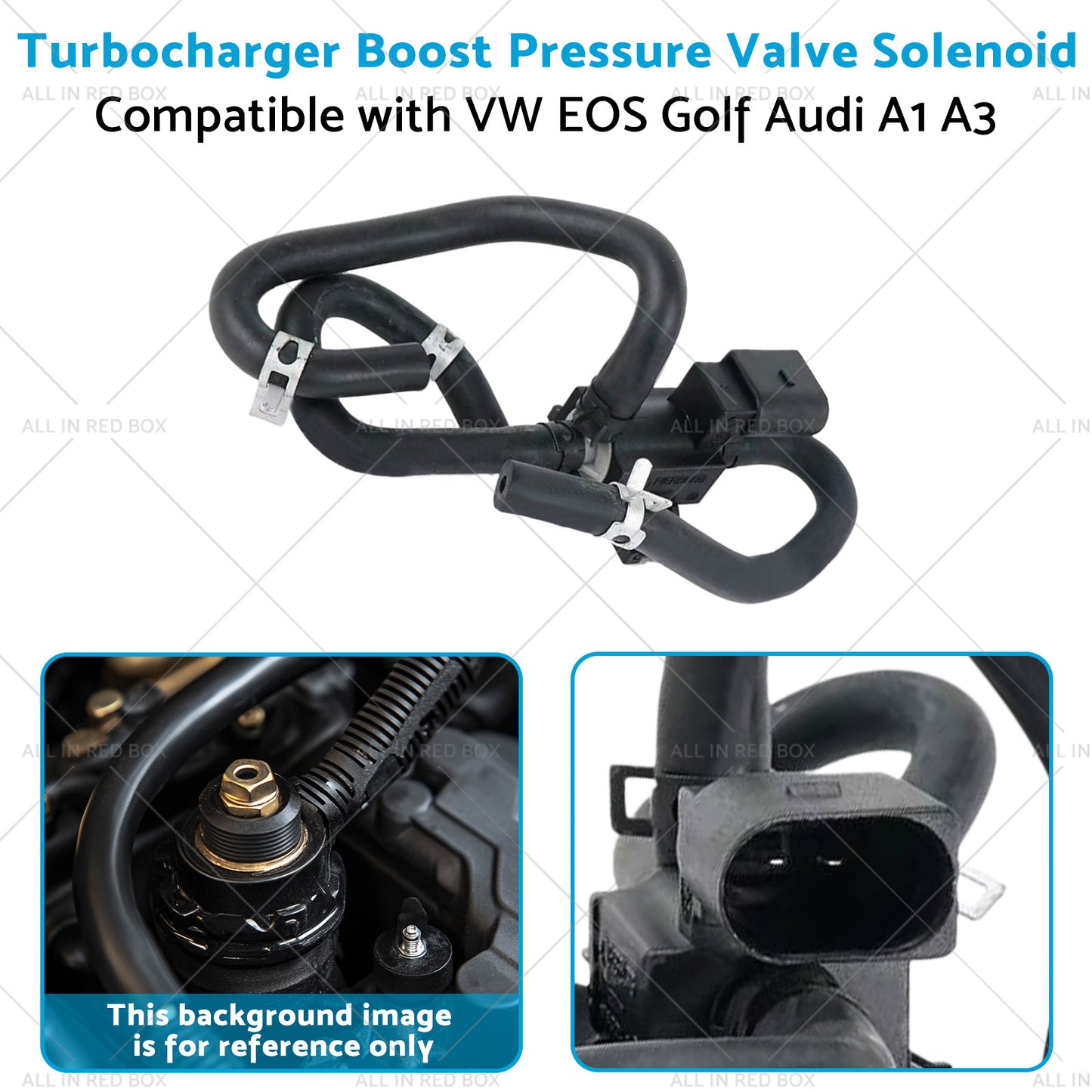 {{ Turbocharger Boost Pressure Valve Suitable for VW EOS Golf Audi A1 A3 06F906283F }} - Buy Car Parts Online at {{ Kaka Auto Parts }}.