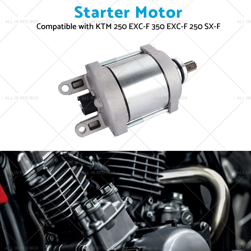{{ Starter Motor Suitable for KTM 250 EXC-F 350 EXC-F SX-F XCF-W 250 SX-F 250 XC-F }} - Buy Car Parts Online at {{ Kaka Auto Parts }}.