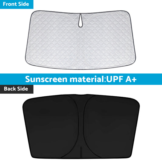6 Layer WindScreen Sun Shade Suitable For GWM Cannon 2021-2025 UV Protection