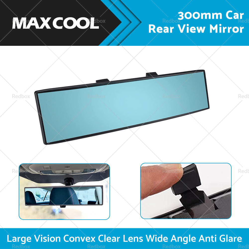 {{ 300mm Car Rear View Mirror Large Vision Convex Clear Lens Wide Angle Anti Glare }} - Buy Car Parts Online at {{ Kaka Auto Parts }}.