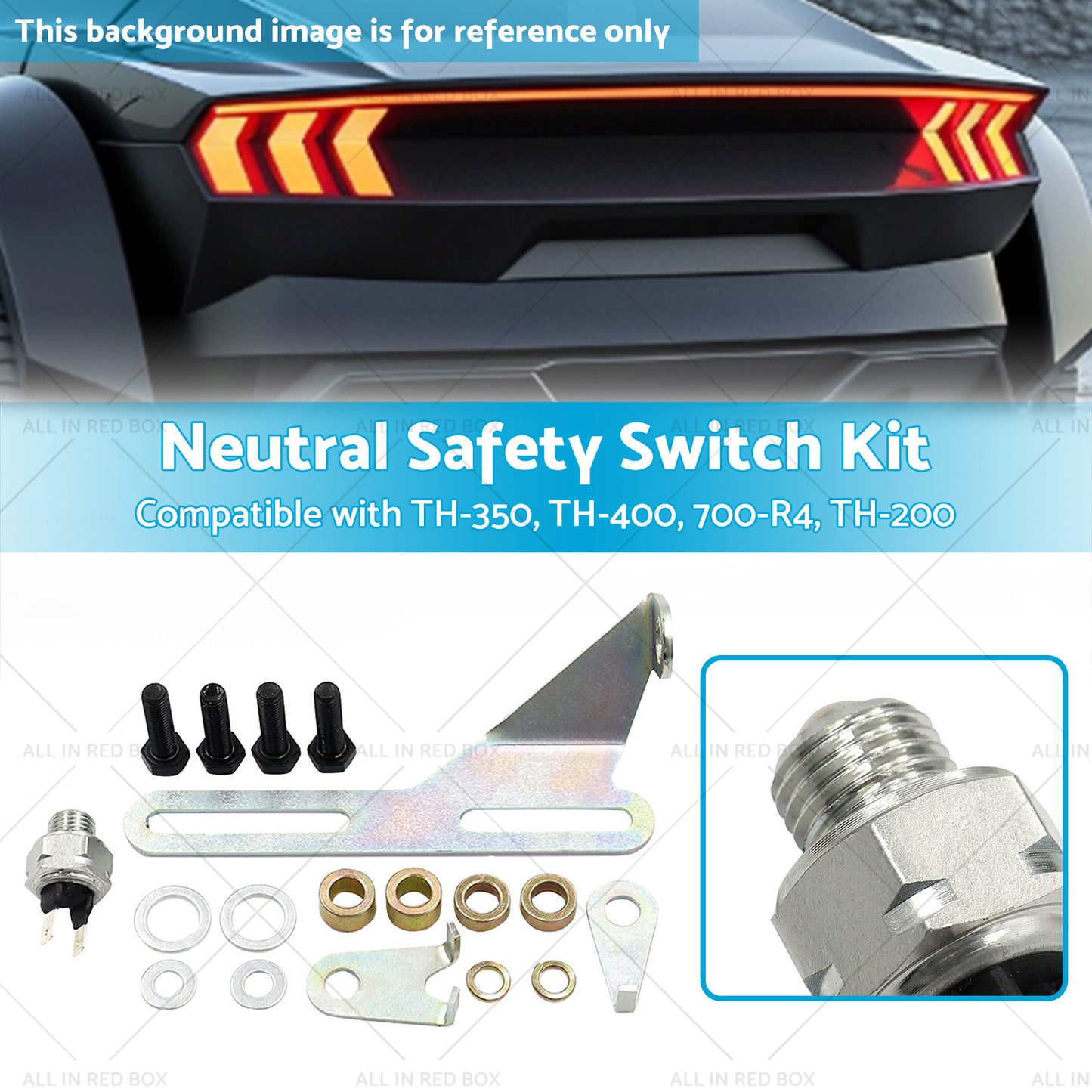 {{ Car Backup Light Neutral Safety Switch Kit Suitable For TH?350 TH?400 700?R4 }} - Buy Car Parts Online at {{ Kaka Auto Parts }}.