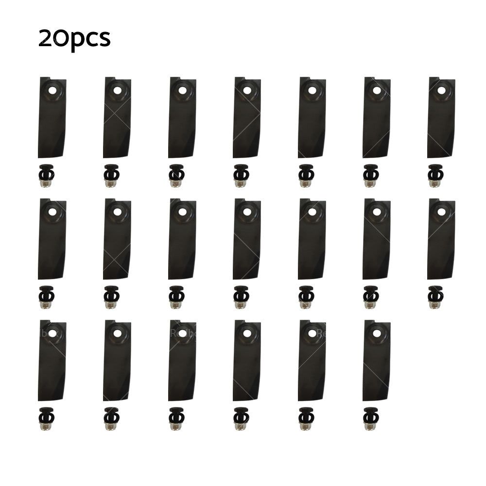 5/10/20x Lawn Mower Blades and Bolts For Honda19 Mowers HRU196 HRU195 HRU194