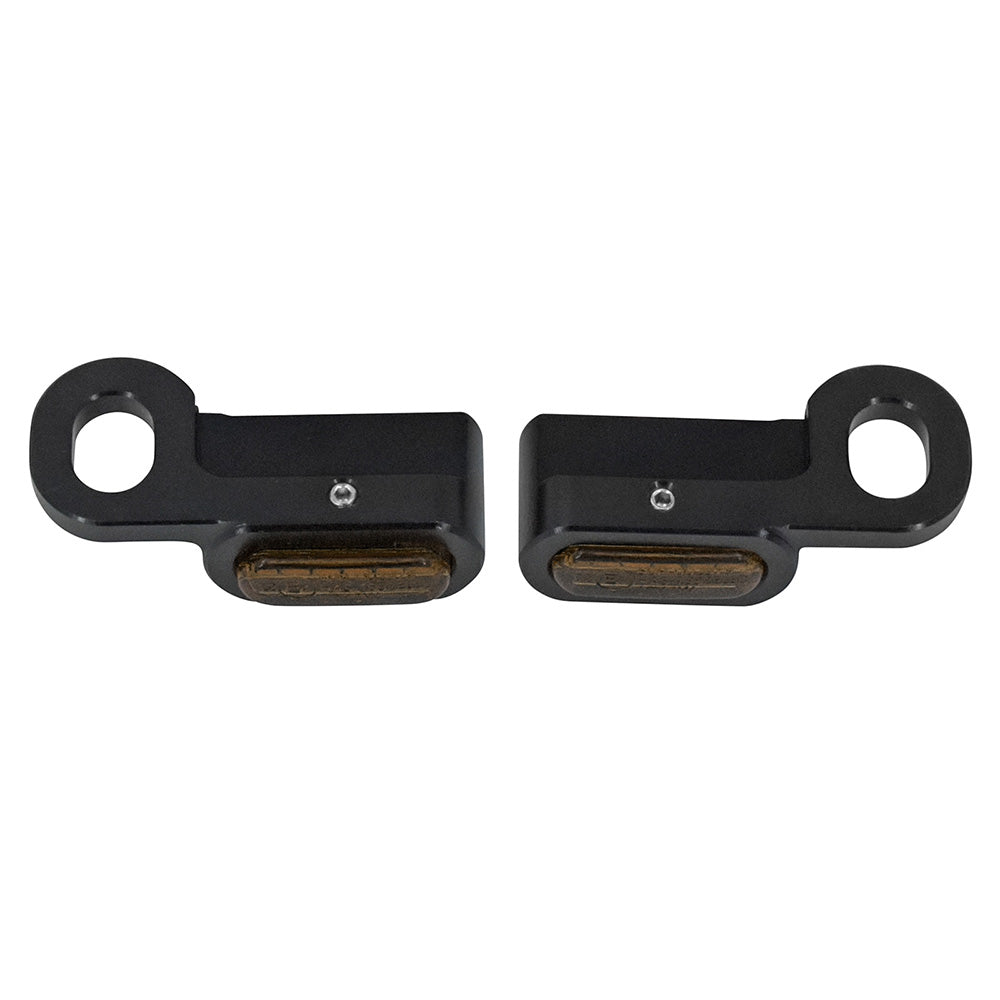 LED Mini Turn Signal Light Suitable for Harley Dyna Indicator Blinker Lamp Smoke